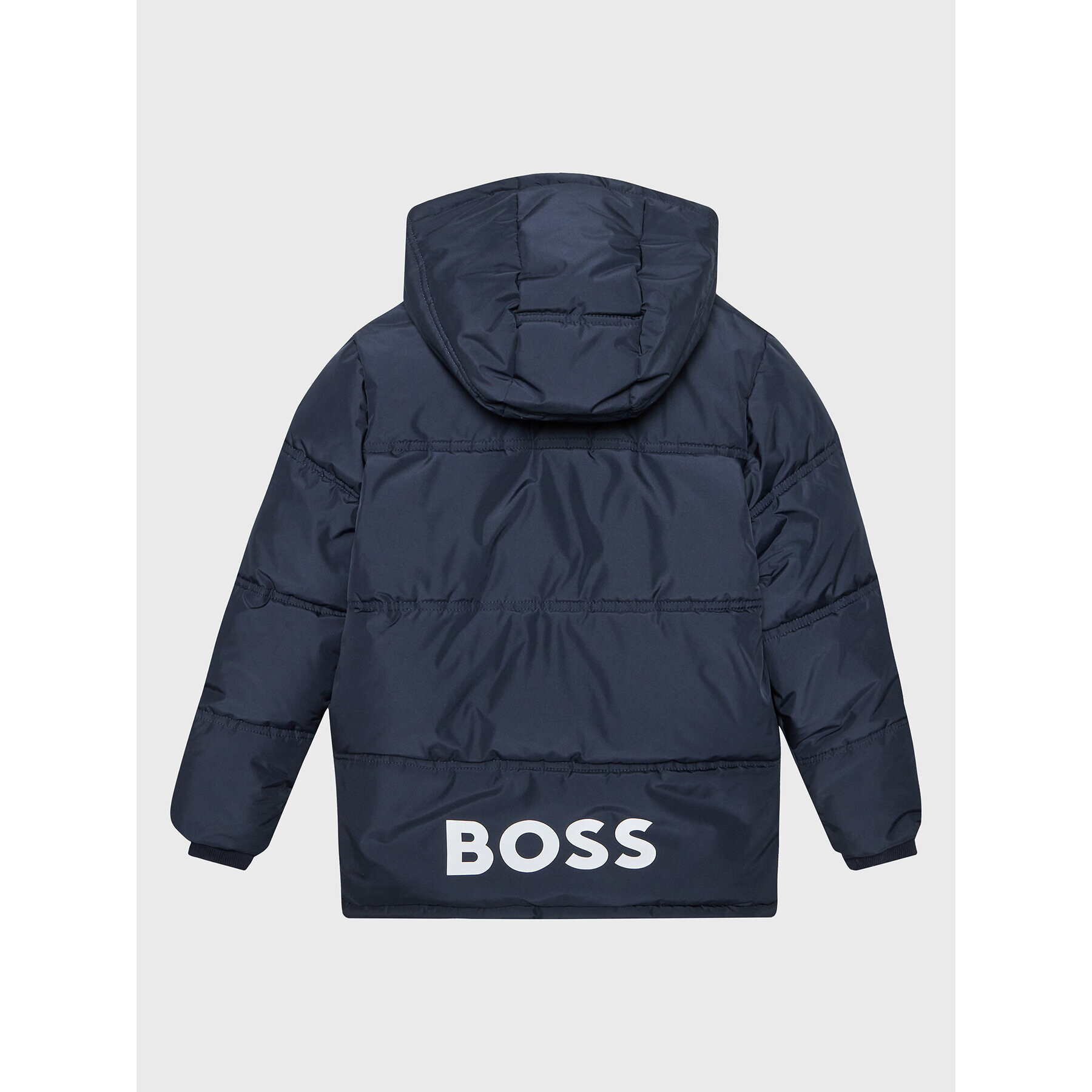 Boss Vatovaná bunda J26488 M Tmavomodrá Regular Fit - Pepit.cz