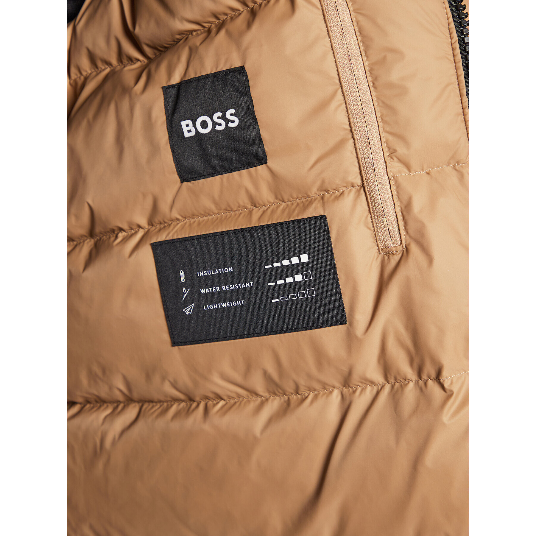 Boss Zimní bunda Donstantini 50476899 Béžová Regular Fit - Pepit.cz