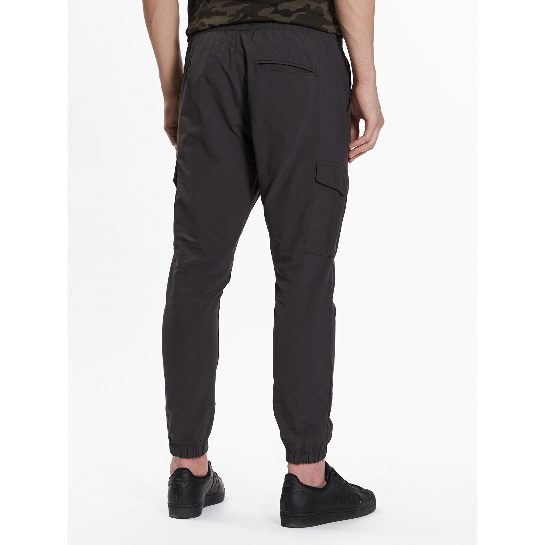 Brave Soul Joggers kalhoty MTR-FINETAS Šedá Regular Fit - Pepit.cz