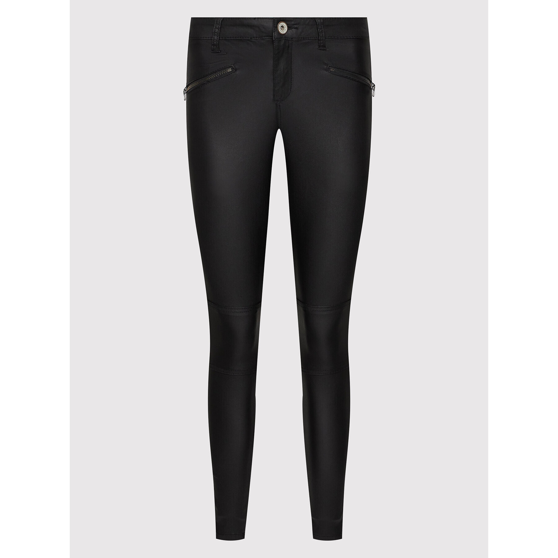 Brave Soul Kalhoty z materiálu LJN-272BIKERPKD Černá Stretch Skinny - Pepit.cz