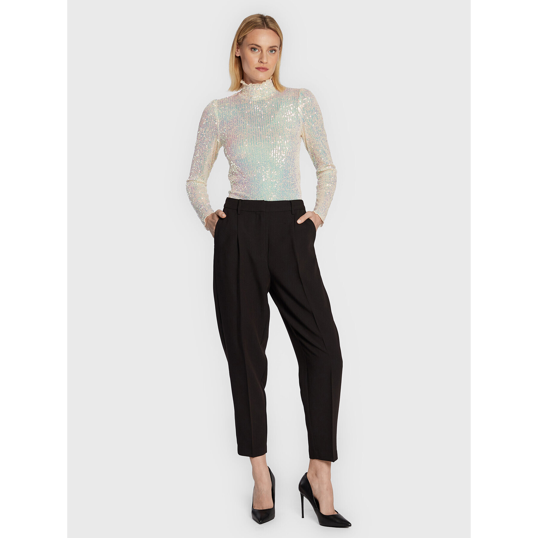 Bruuns Bazaar Halenka Candytuft Hanni BBW3079 Béžová Slim Fit - Pepit.cz