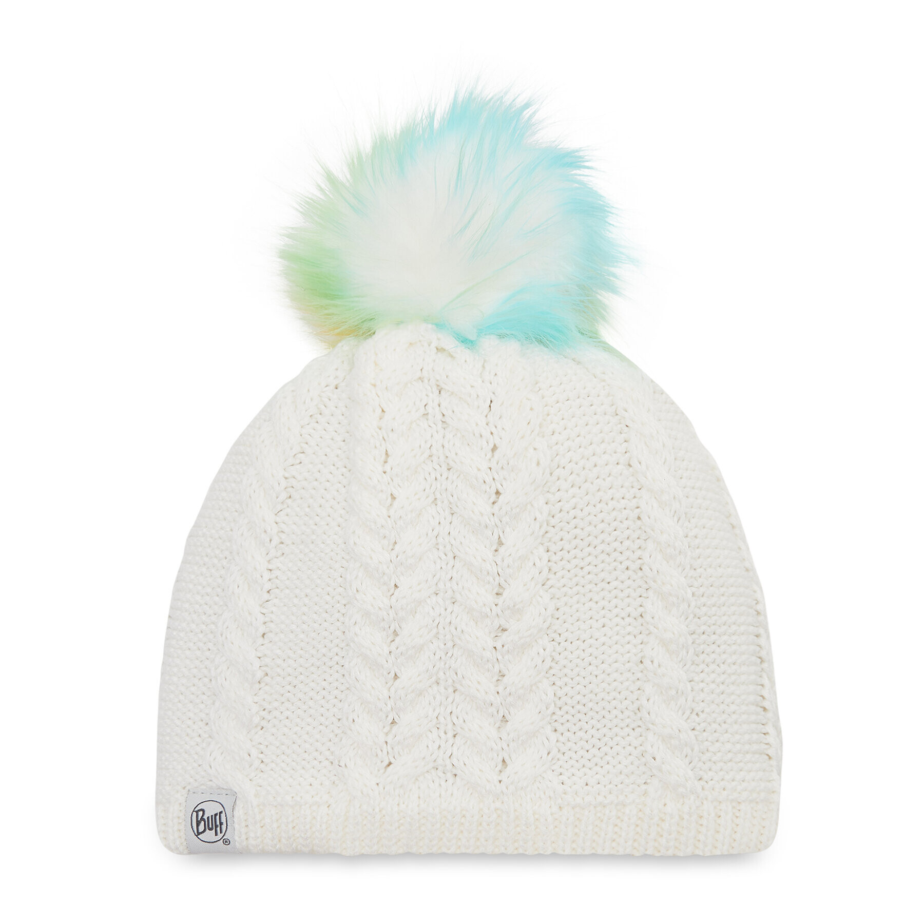 Buff Čepice Knitted & Fleece Hat Nina 123544.000.10.00 Bílá - Pepit.cz