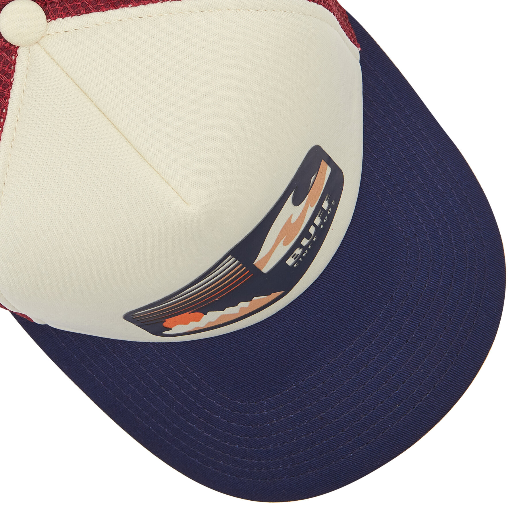 Buff Kšiltovka Trucker Cap 125363.555.30.00 Bordó - Pepit.cz