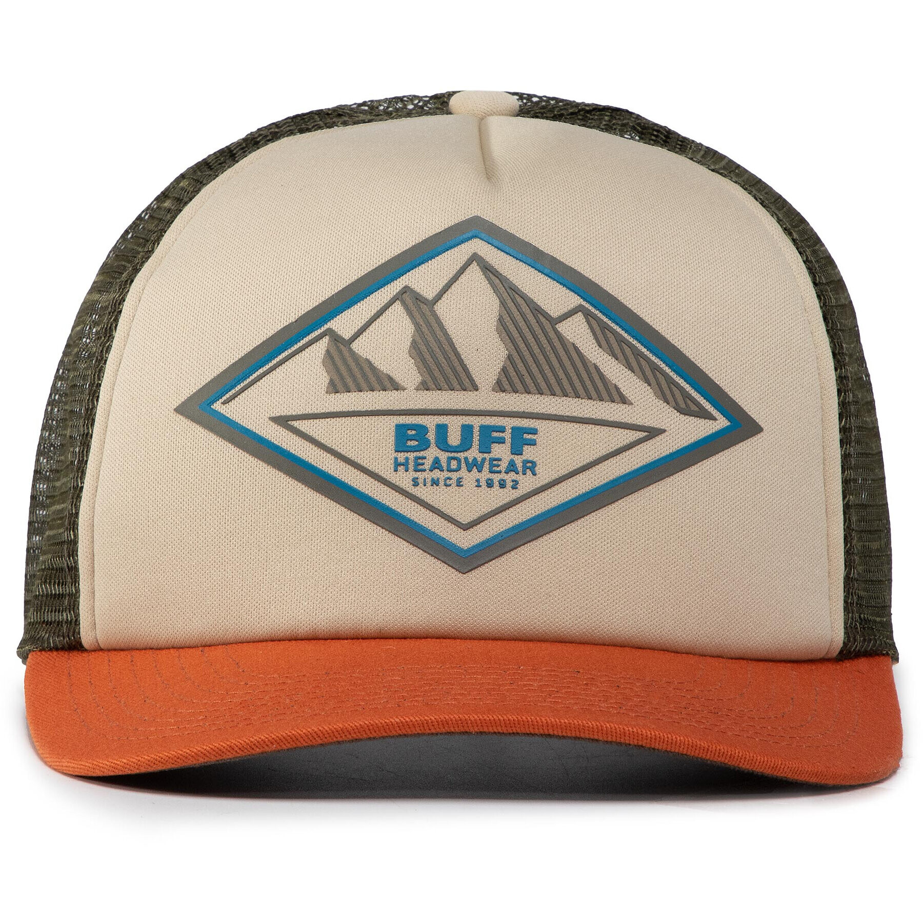 Buff Kšiltovka Trucker Cap Eucalyptus Nut 117248.305.10.00 Béžová - Pepit.cz