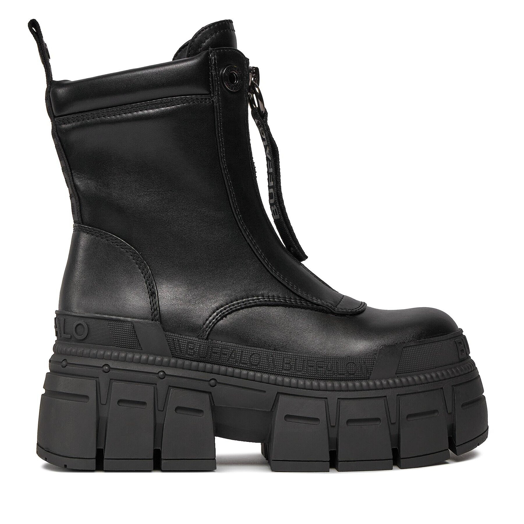 Buffalo Polokozačky Gospher Zip Boot BN1622350 Černá - Pepit.cz