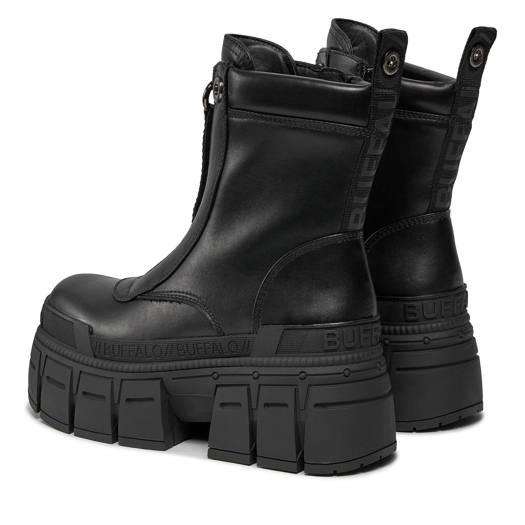 Buffalo Polokozačky Gospher Zip Boot BN1622350 Černá - Pepit.cz