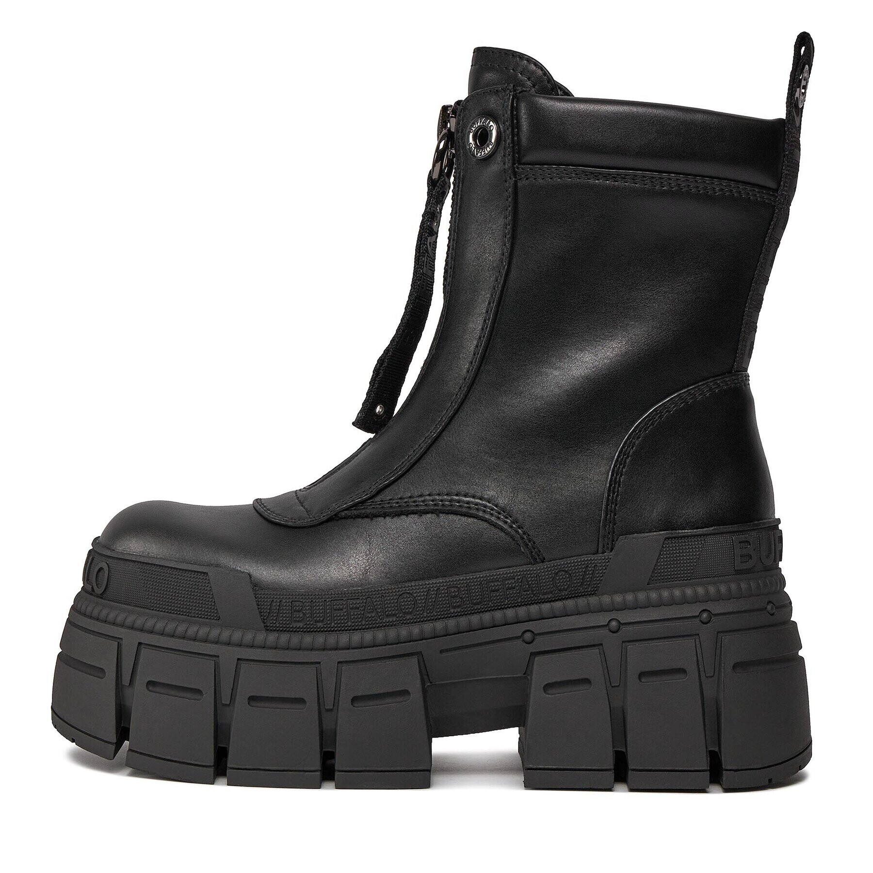 Buffalo Polokozačky Gospher Zip Boot BN1622350 Černá - Pepit.cz