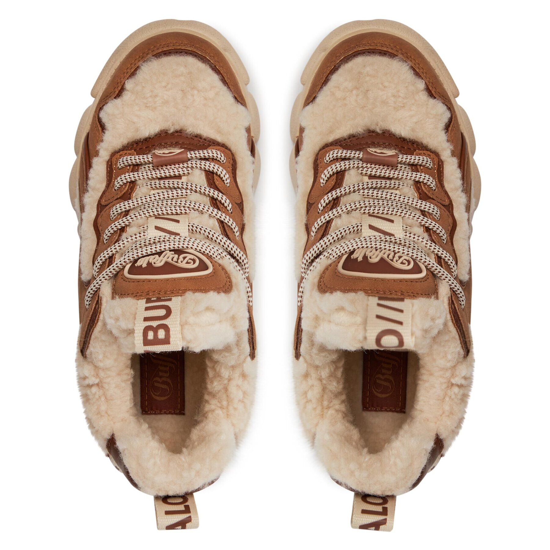 Buffalo Sneakersy Cld Chai Warm 1636023 Béžová - Pepit.cz