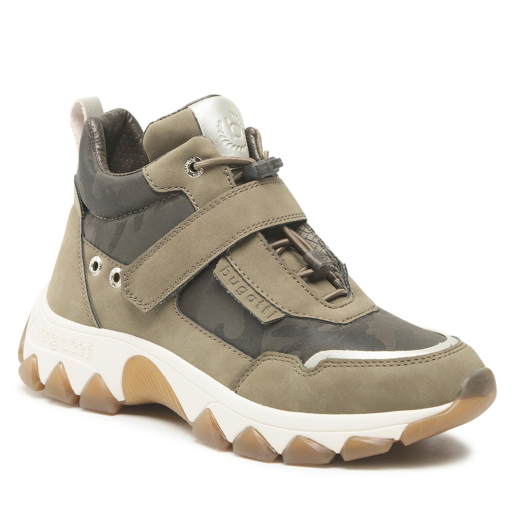 Bugatti Sneakersy 432-95233-5550-7180 Khaki - Pepit.cz