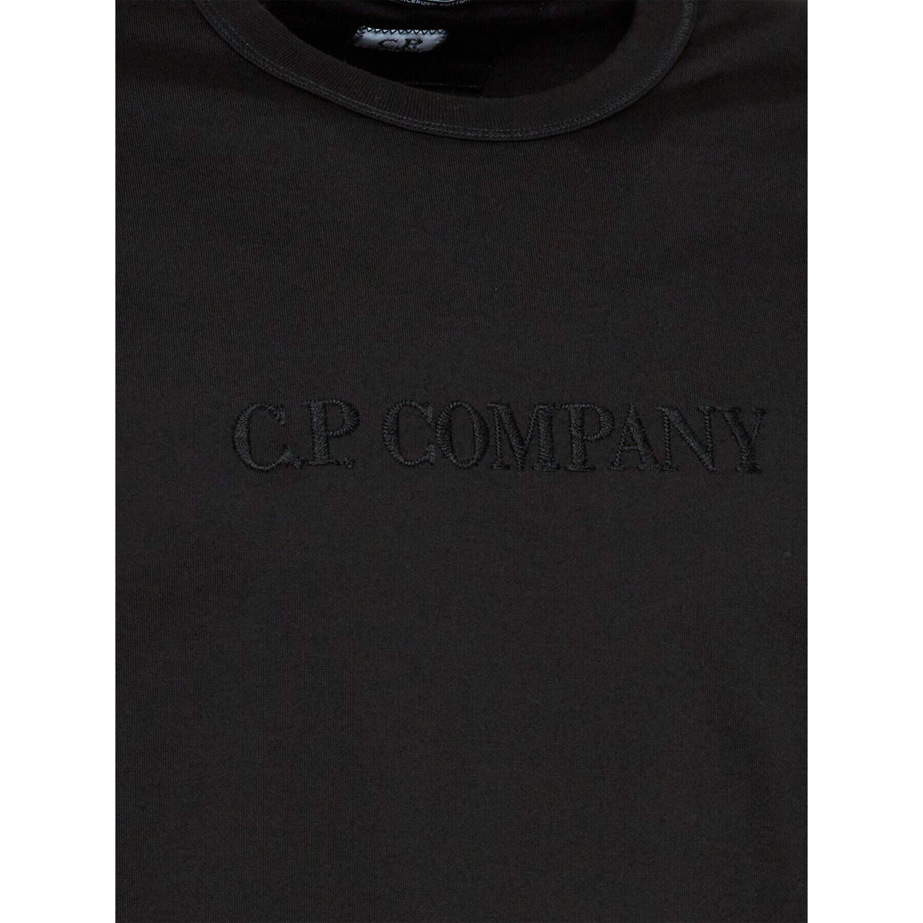 C.P. Company S dlouhým rukávem 13CMTS228A 006203W Černá Regular Fit - Pepit.cz