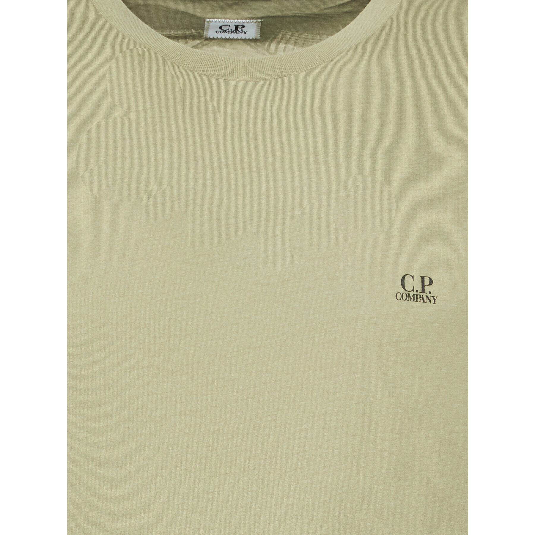 C.P. Company T-Shirt 14CMTS044A 005100W Zelená Regular Fit - Pepit.cz