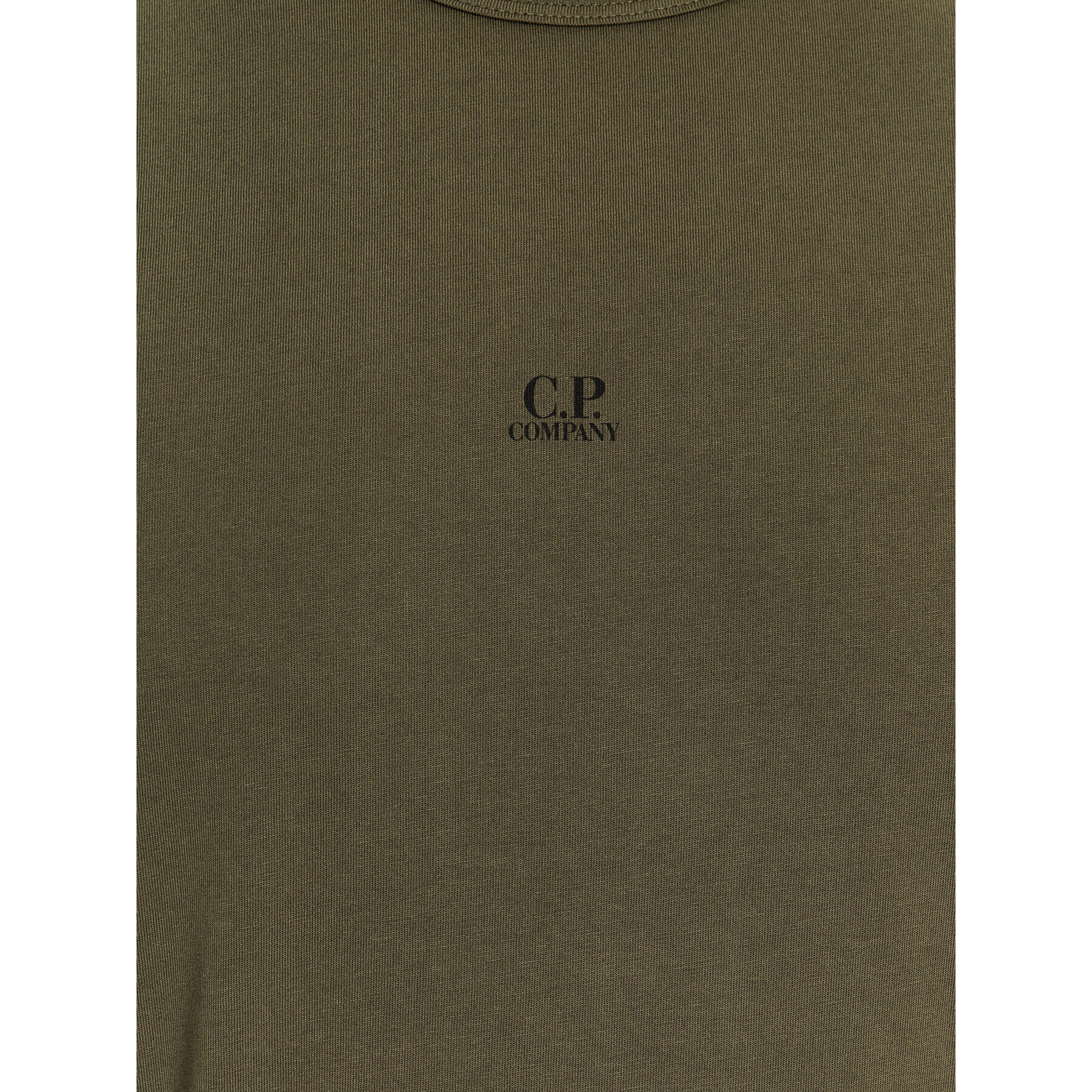 C.P. Company T-Shirt 15CMTS107 A005431G Zelená Regular Fit - Pepit.cz