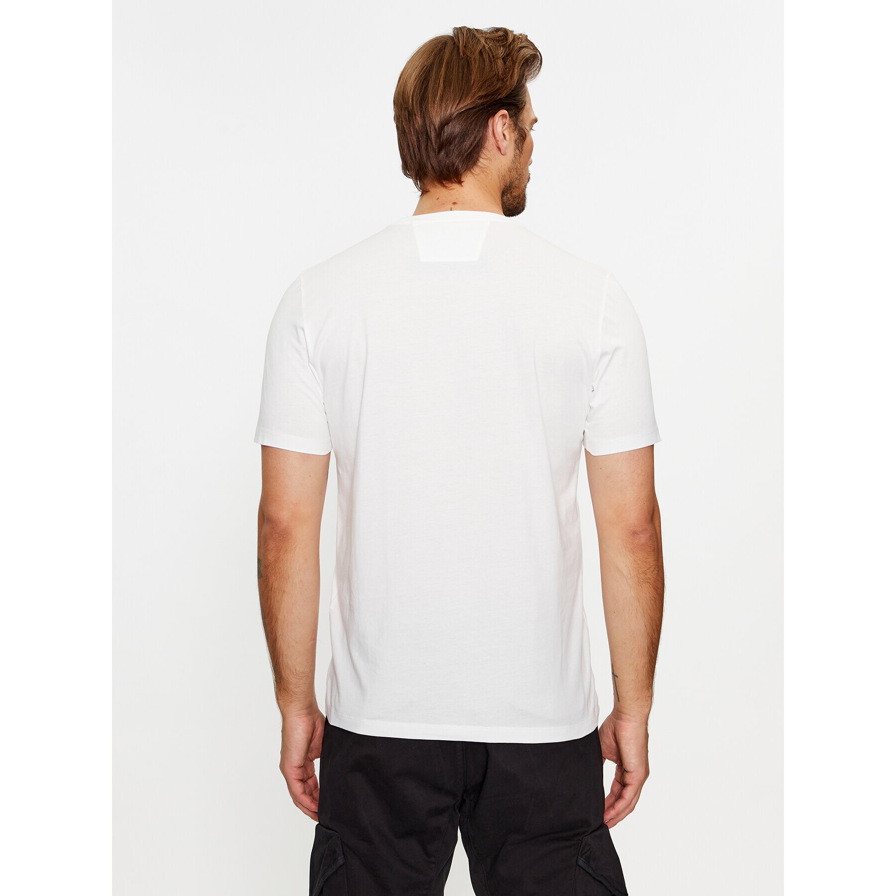 C.P. Company T-Shirt 15CMTS238A 005100W Bílá Regular Fit - Pepit.cz