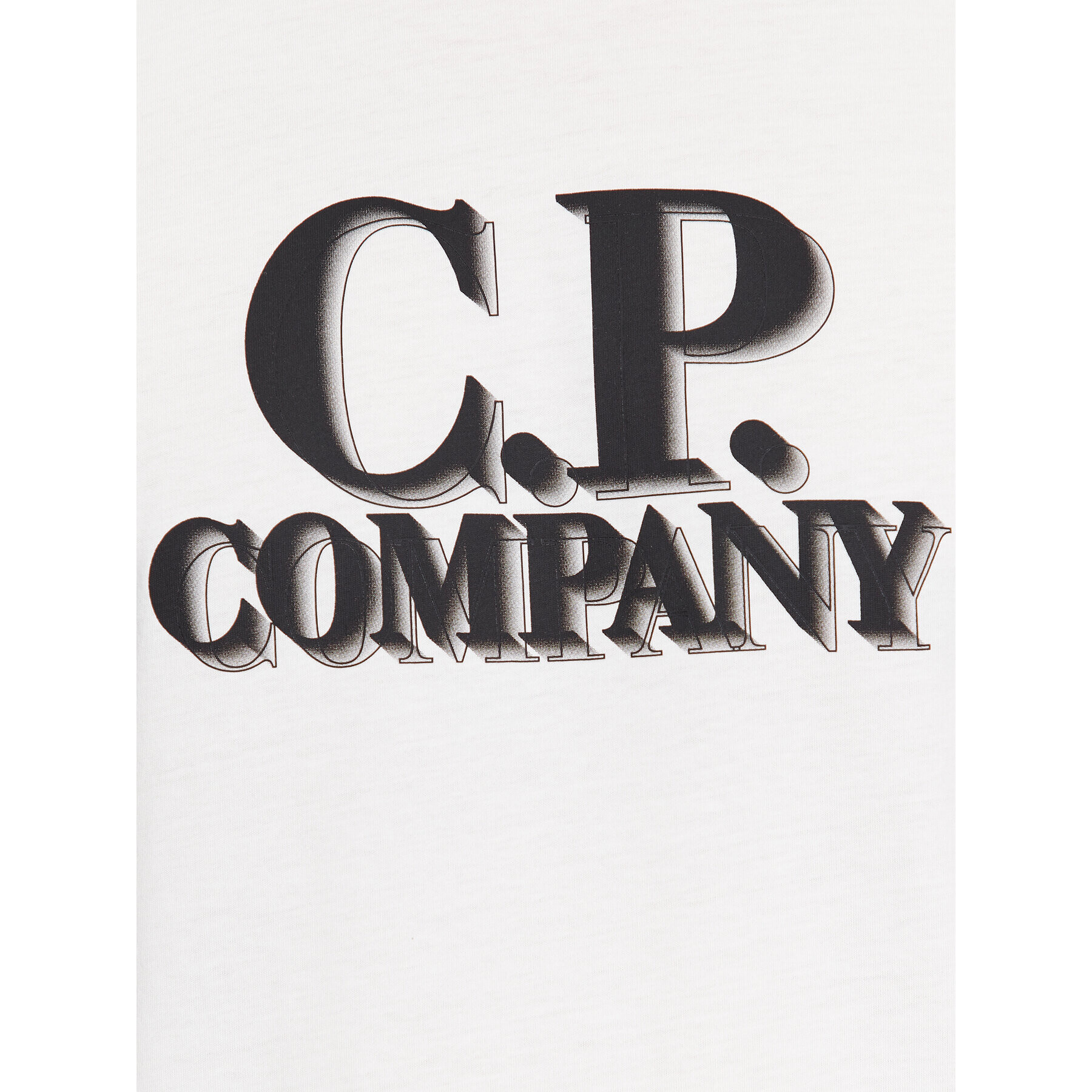 C.P. Company T-Shirt 15CMTS238A 005100W Bílá Regular Fit - Pepit.cz