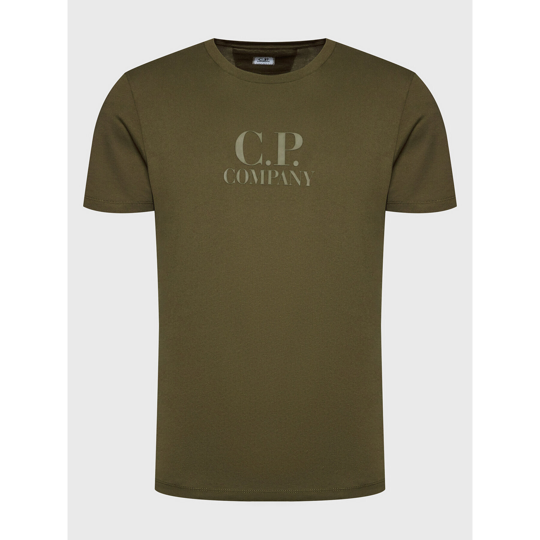 C.P. Company T-Shirt 30/1 13CMTS119A 005100W Zelená Regular Fit - Pepit.cz