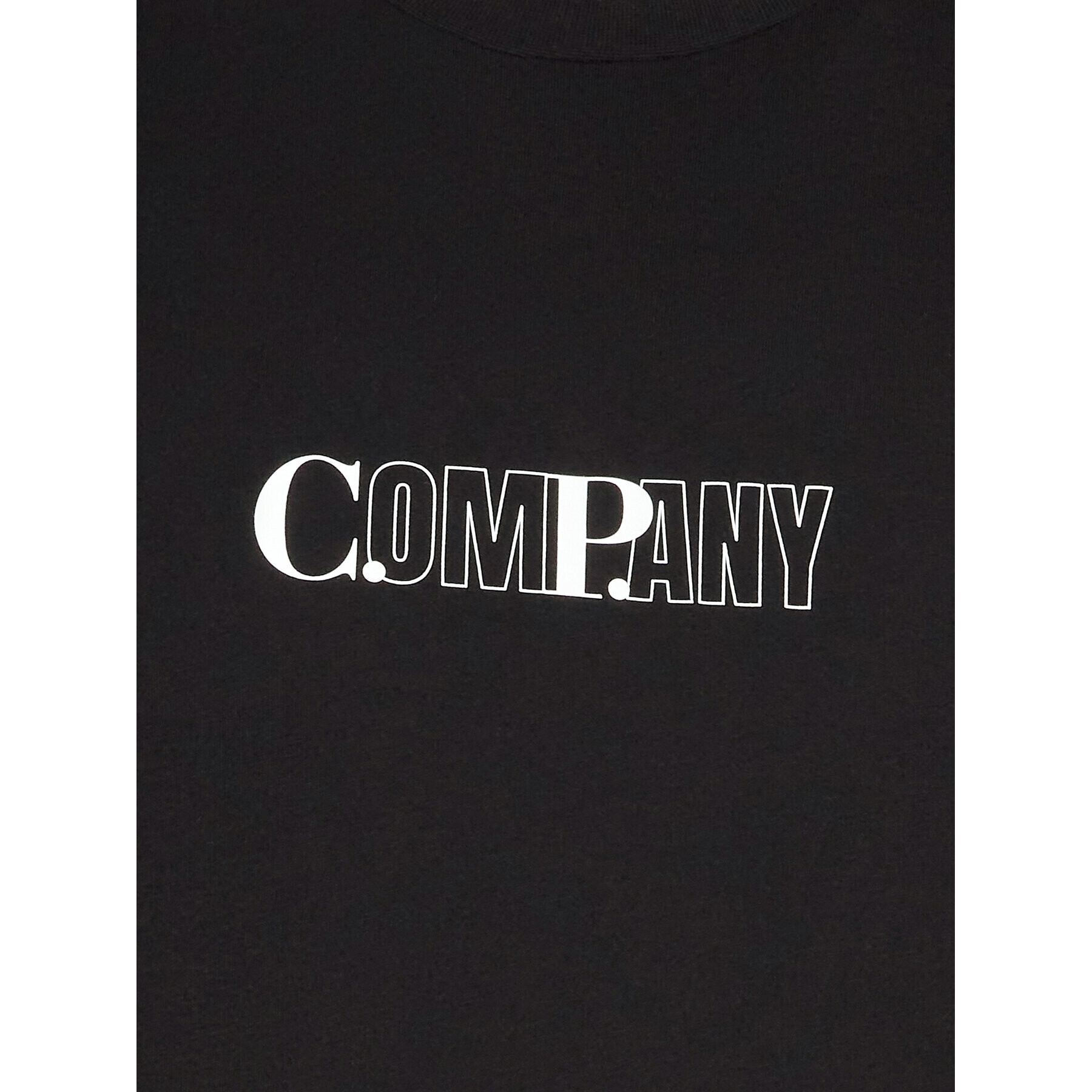 C.P. Company T-Shirt 30/1 13CMTS144A 005100W Černá Regular Fit - Pepit.cz