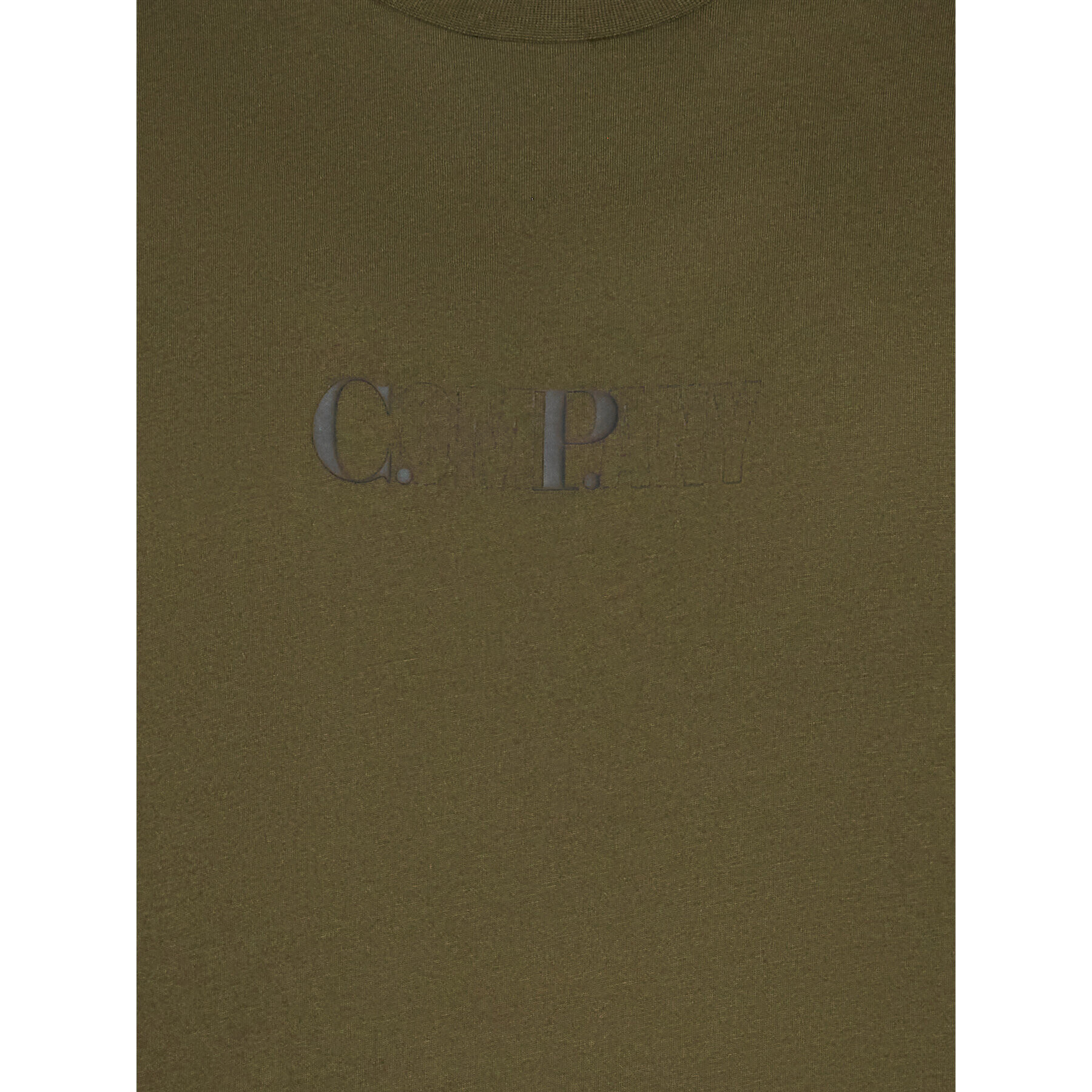 C.P. Company T-Shirt 30/1 13CMTS144A 005100W Zelená Regular Fit - Pepit.cz