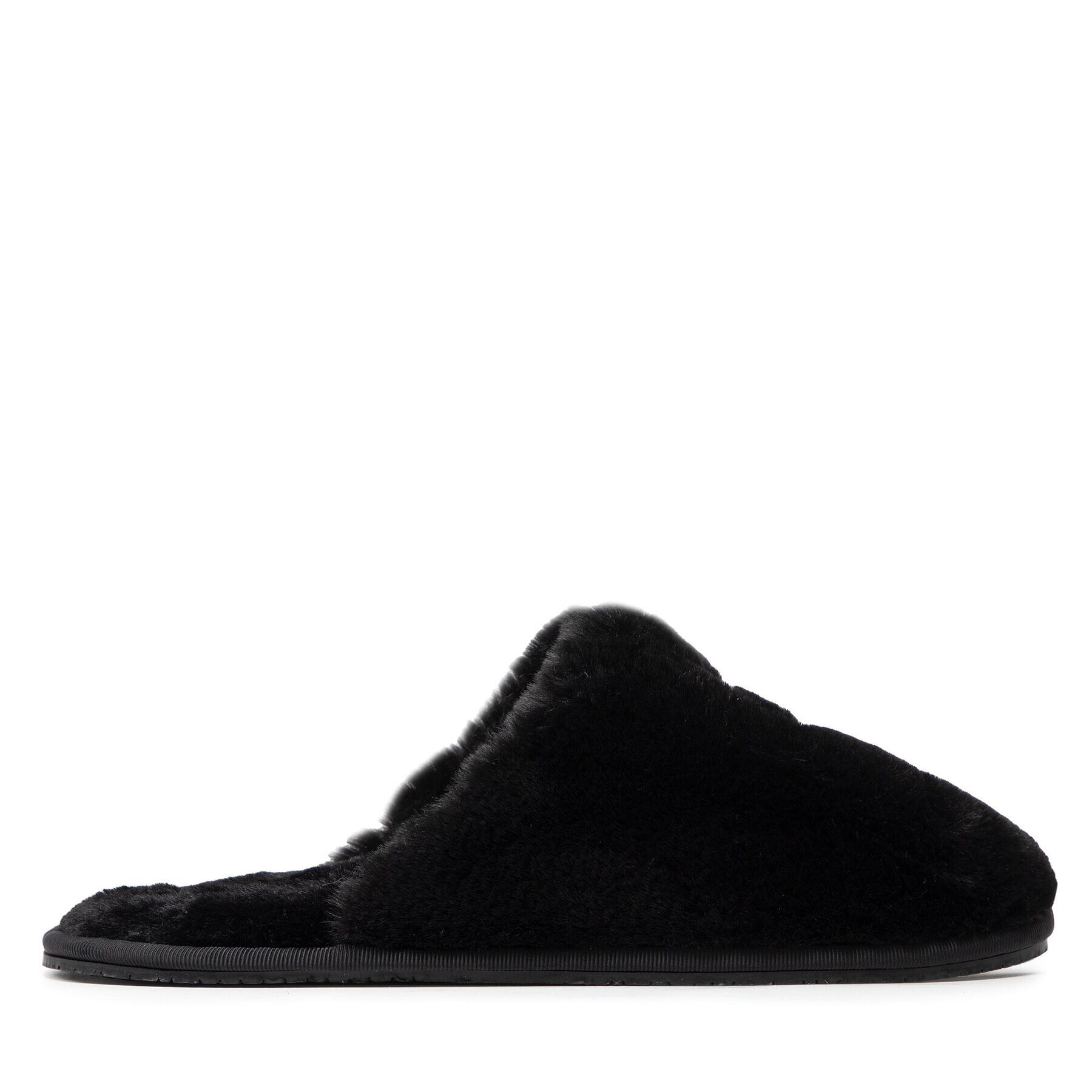 Calvin Klein Bačkory Slipper Mule Fur HW0HW00636 Černá - Pepit.cz