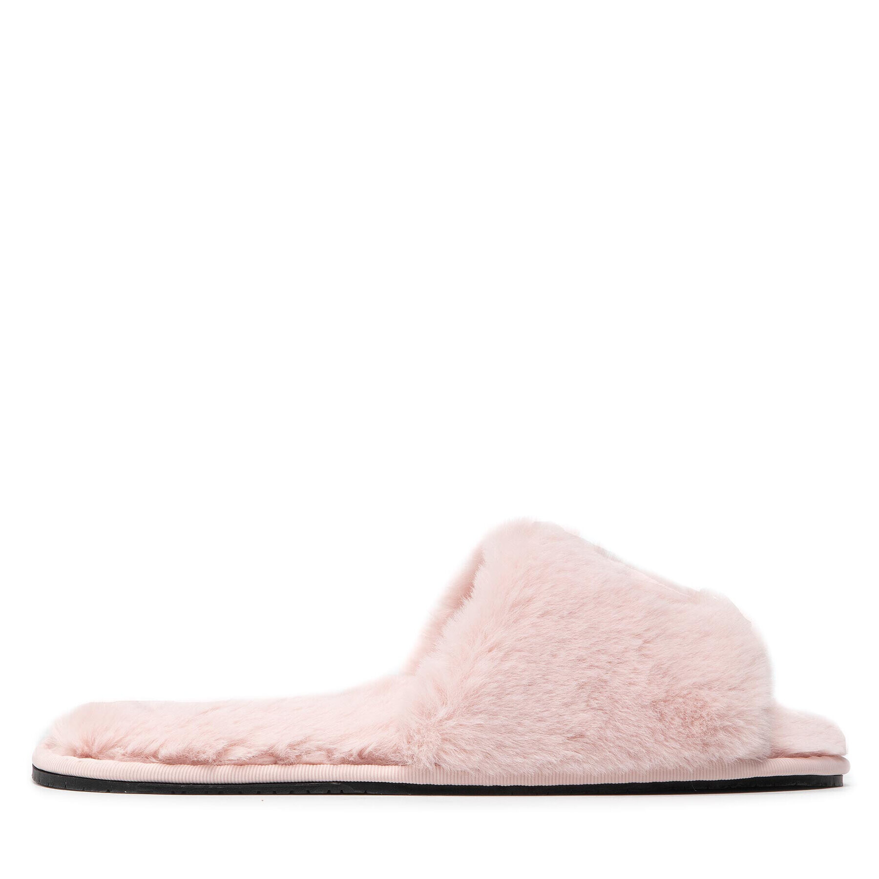 Calvin Klein Bačkory Slipper Sandal Fur HW0HW00634 Růžová - Pepit.cz