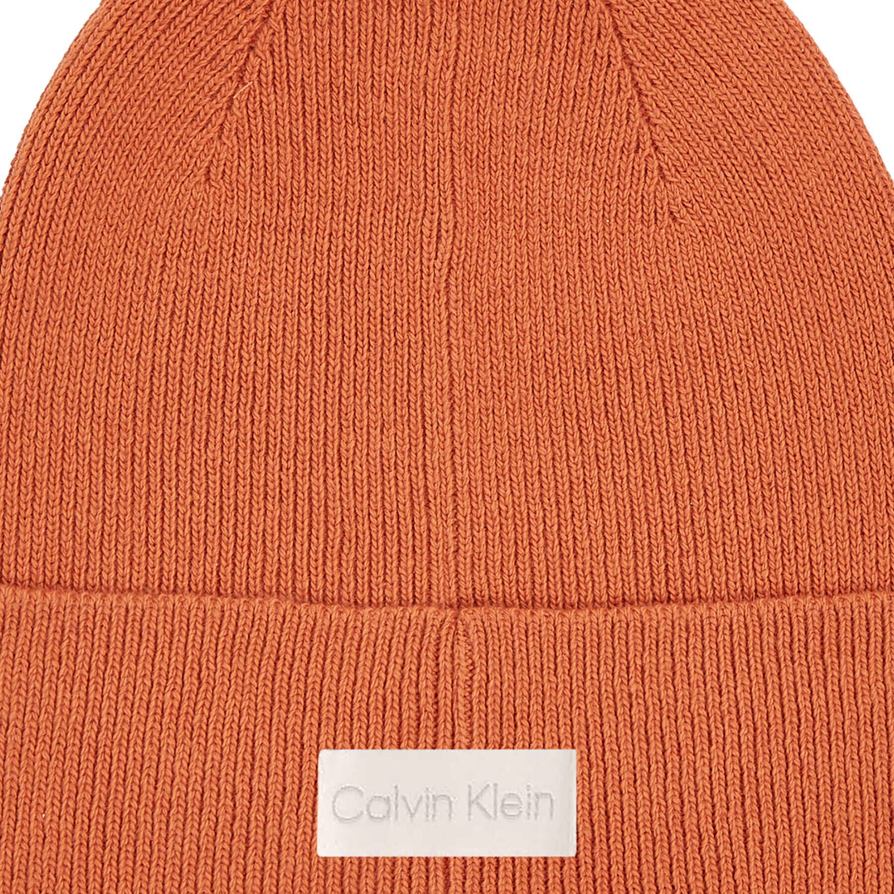 Calvin Klein Čepice Essential Knit Beanie K60K608519 Hnědá - Pepit.cz