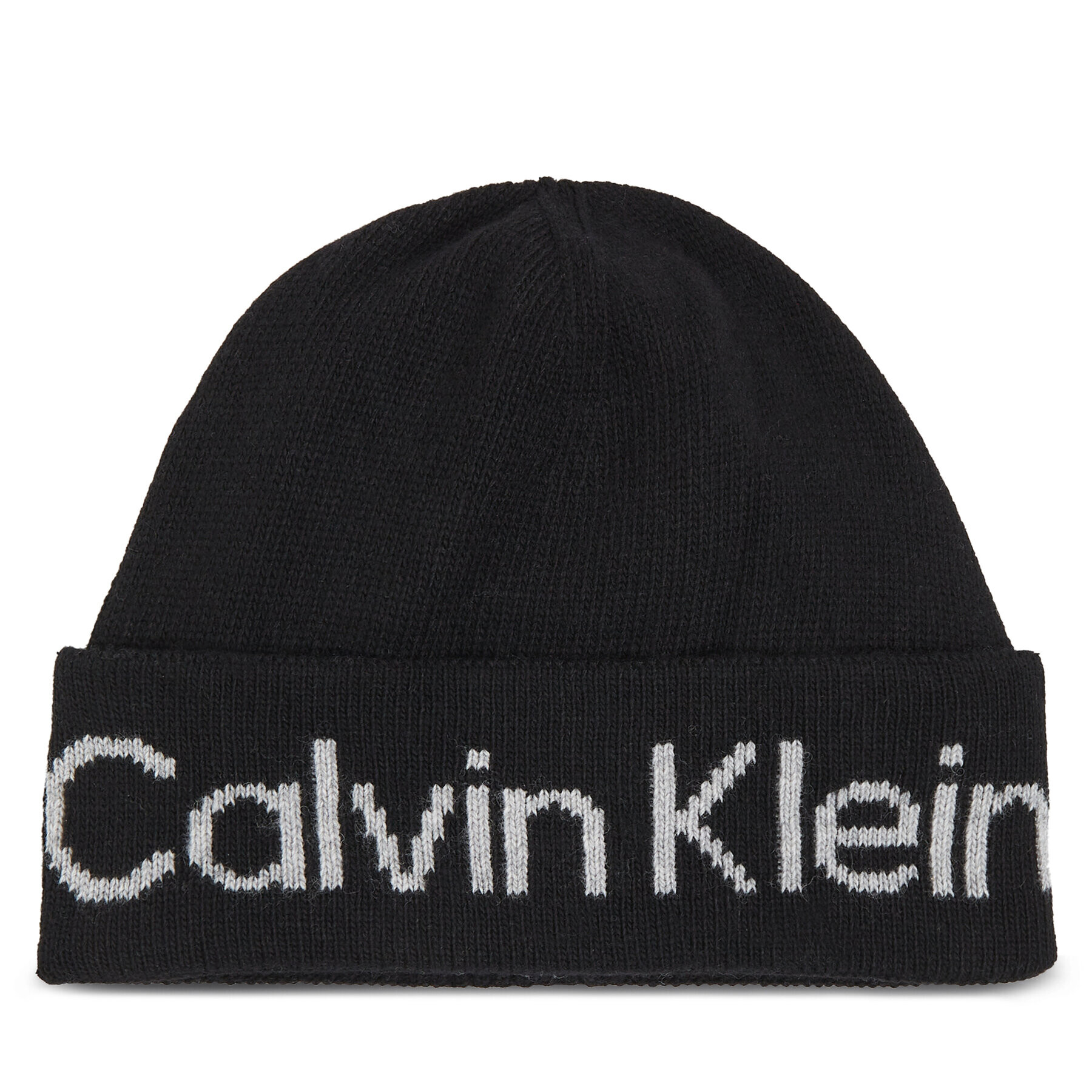 Calvin Klein Čepice Logo Reverso Tonal Beanie K60K611151 Černá - Pepit.cz