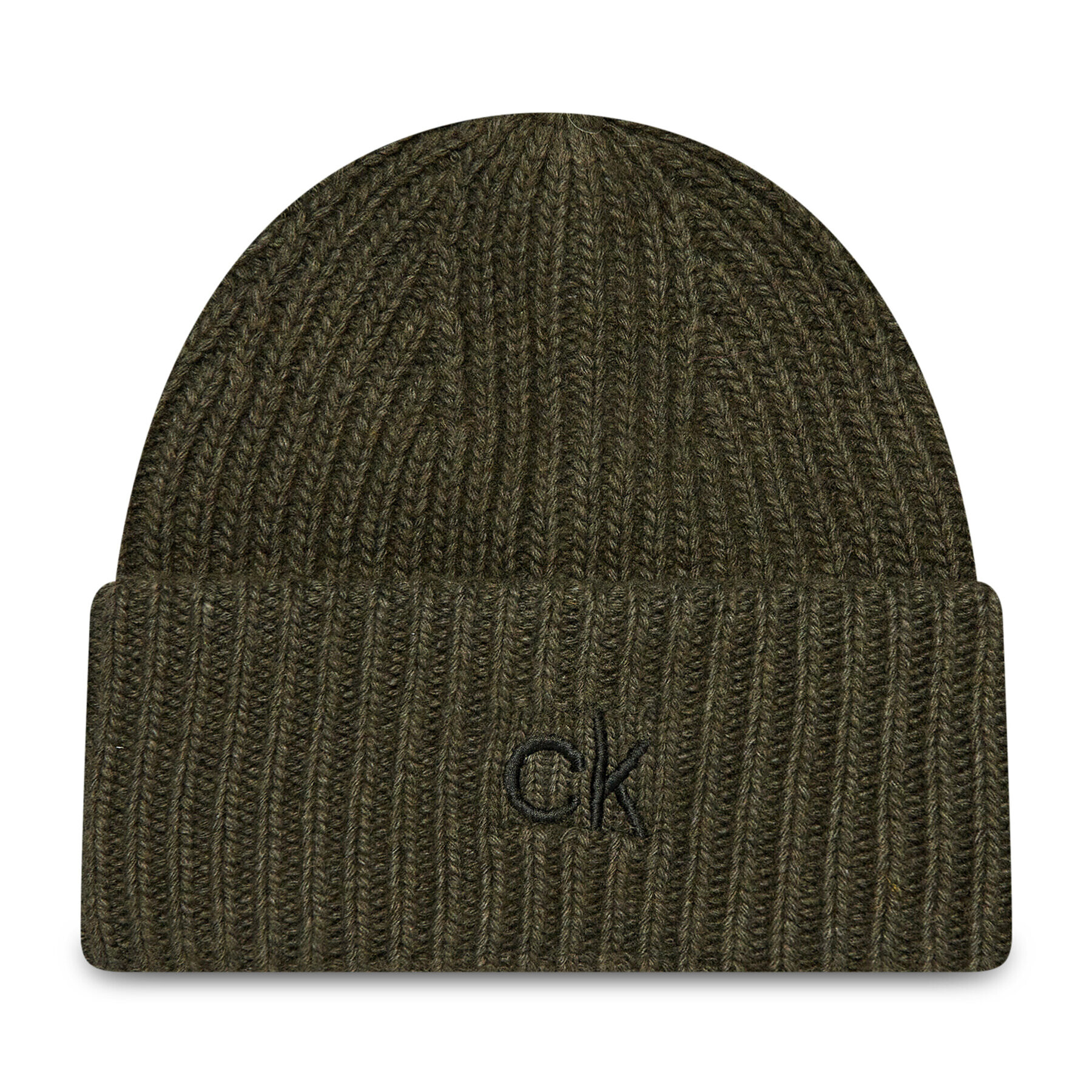 Calvin Klein Čepice Organic Knit Xl Beanie K50K507445 Zelená - Pepit.cz