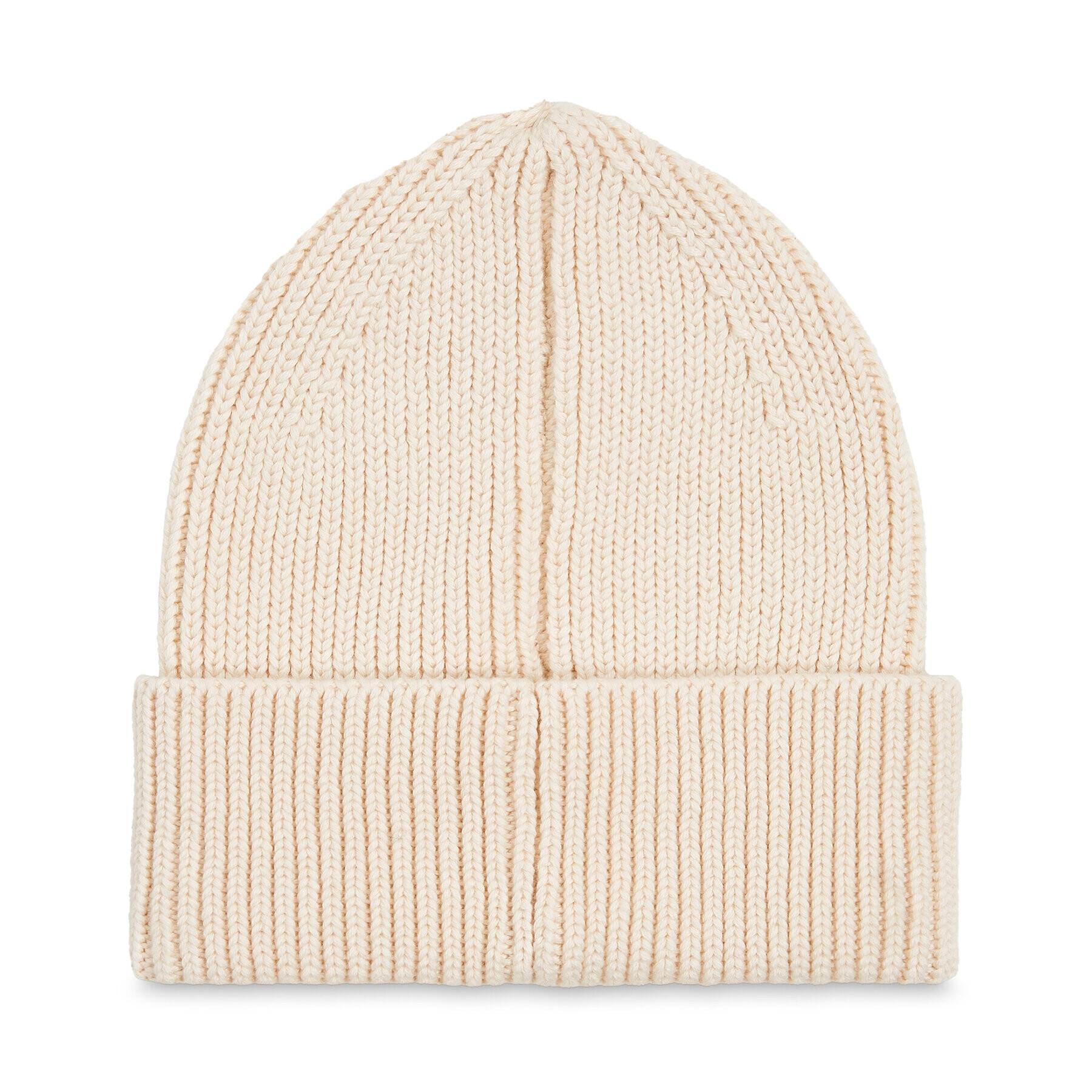 Calvin Klein Čepice Re-Lock Beanie W/Emb K60K608660 Écru - Pepit.cz