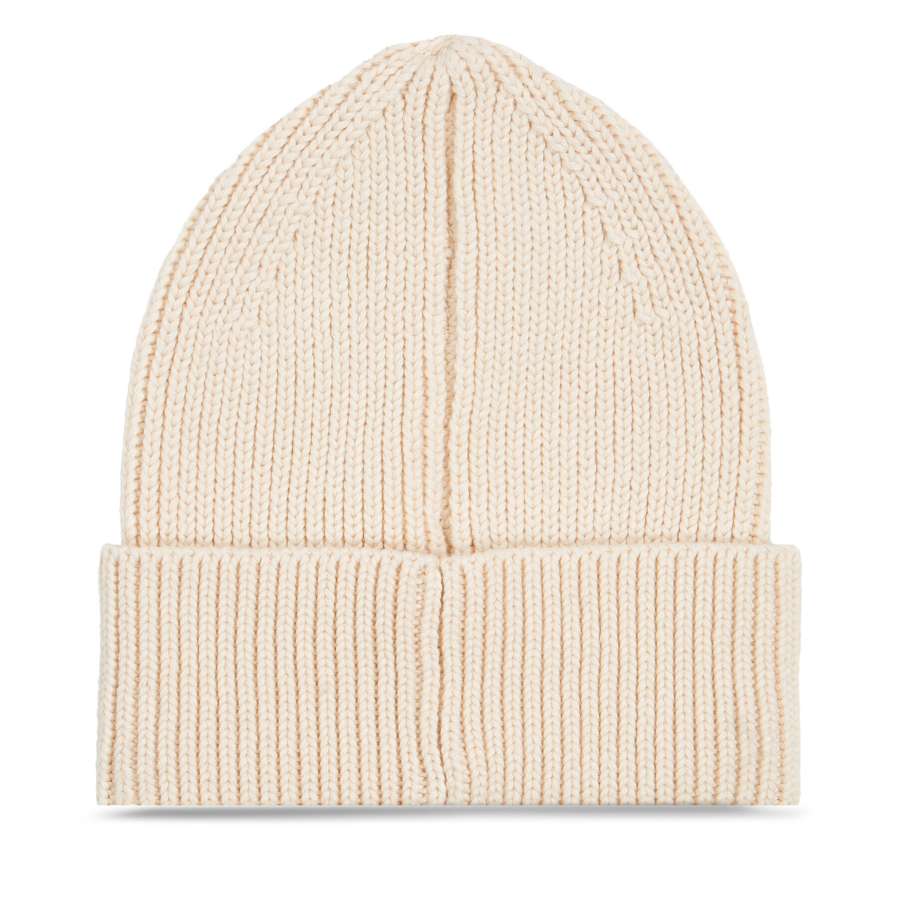 Calvin Klein Čepice Re-Lock Beanie W/Emb K60K608660 Écru - Pepit.cz