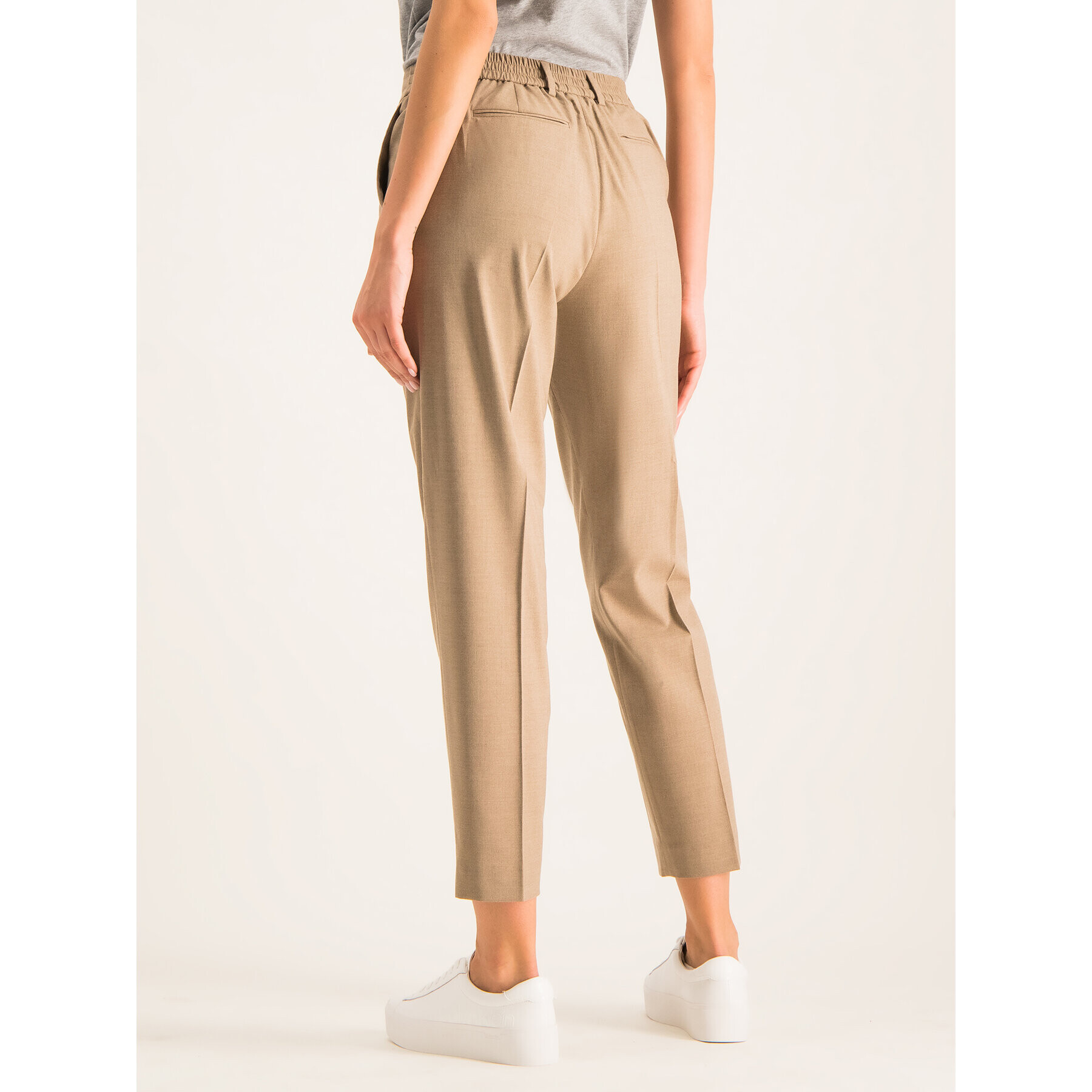 Calvin Klein Chino kalhoty K20K201396 Béžová Regular Fit - Pepit.cz