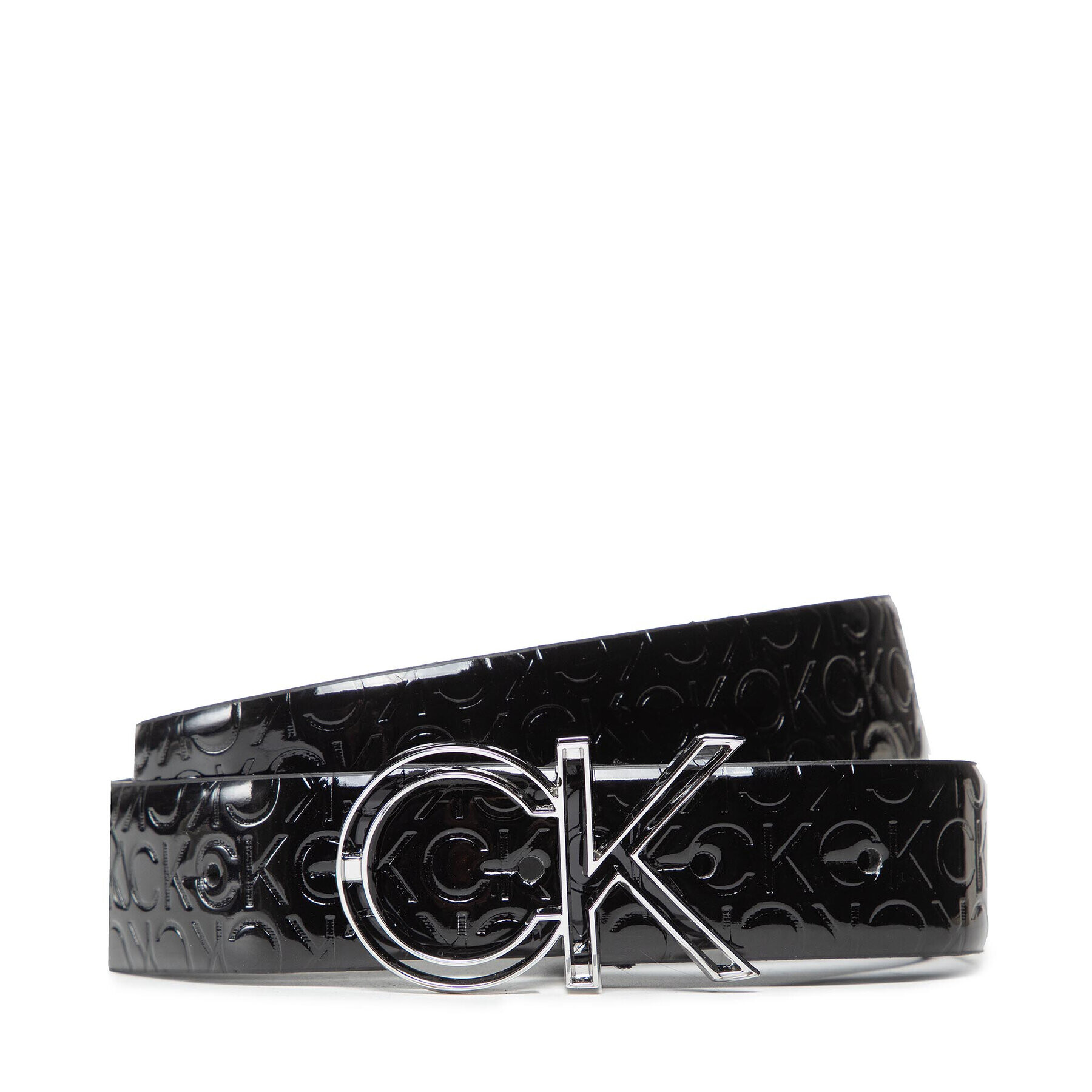 Calvin Klein Dámský pásek Ck Frame 30mm Belt Patent K60K608902 Černá - Pepit.cz