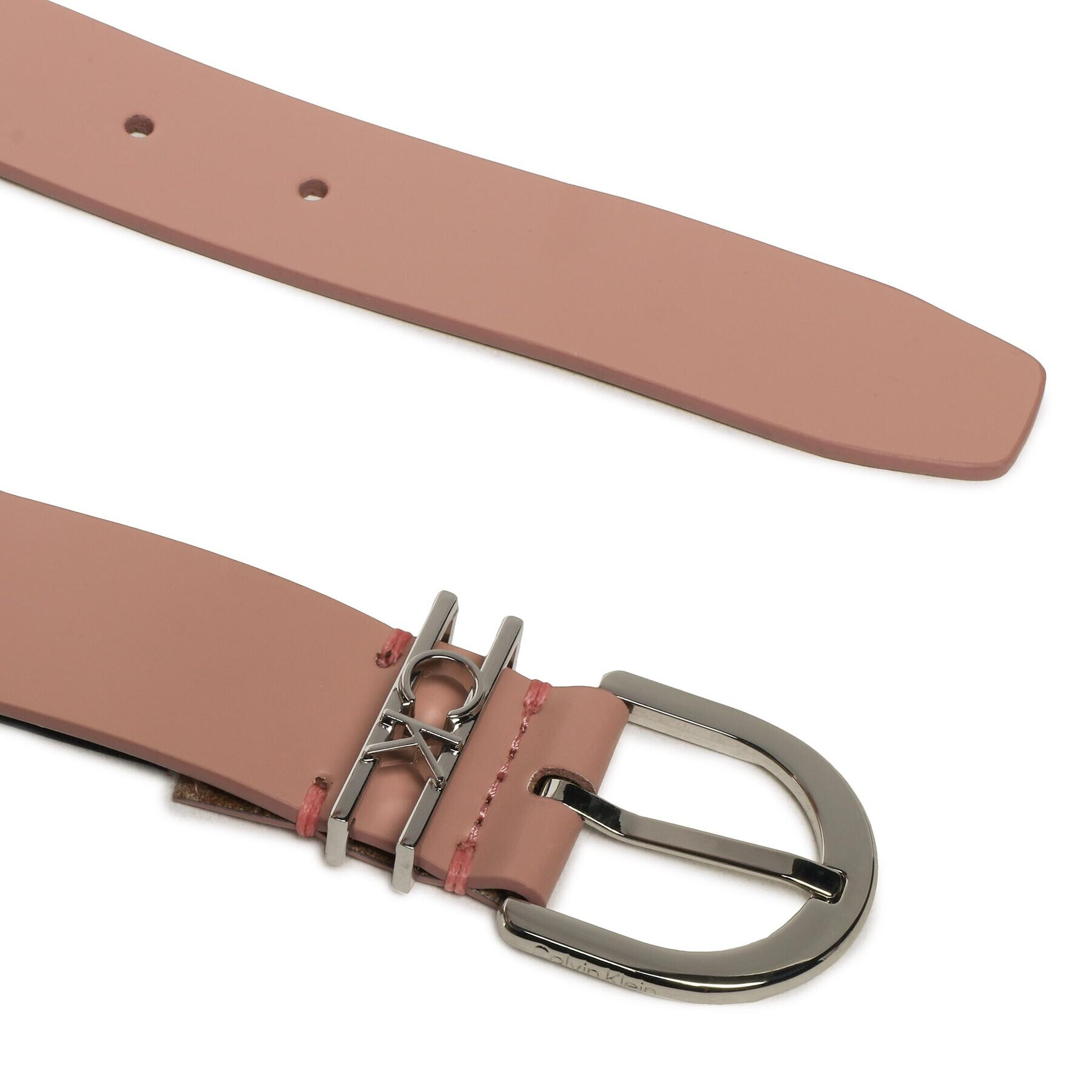 Calvin Klein Dámský pásek Ck Must Ck Loop Belt 30mm K60K610387 Růžová - Pepit.cz