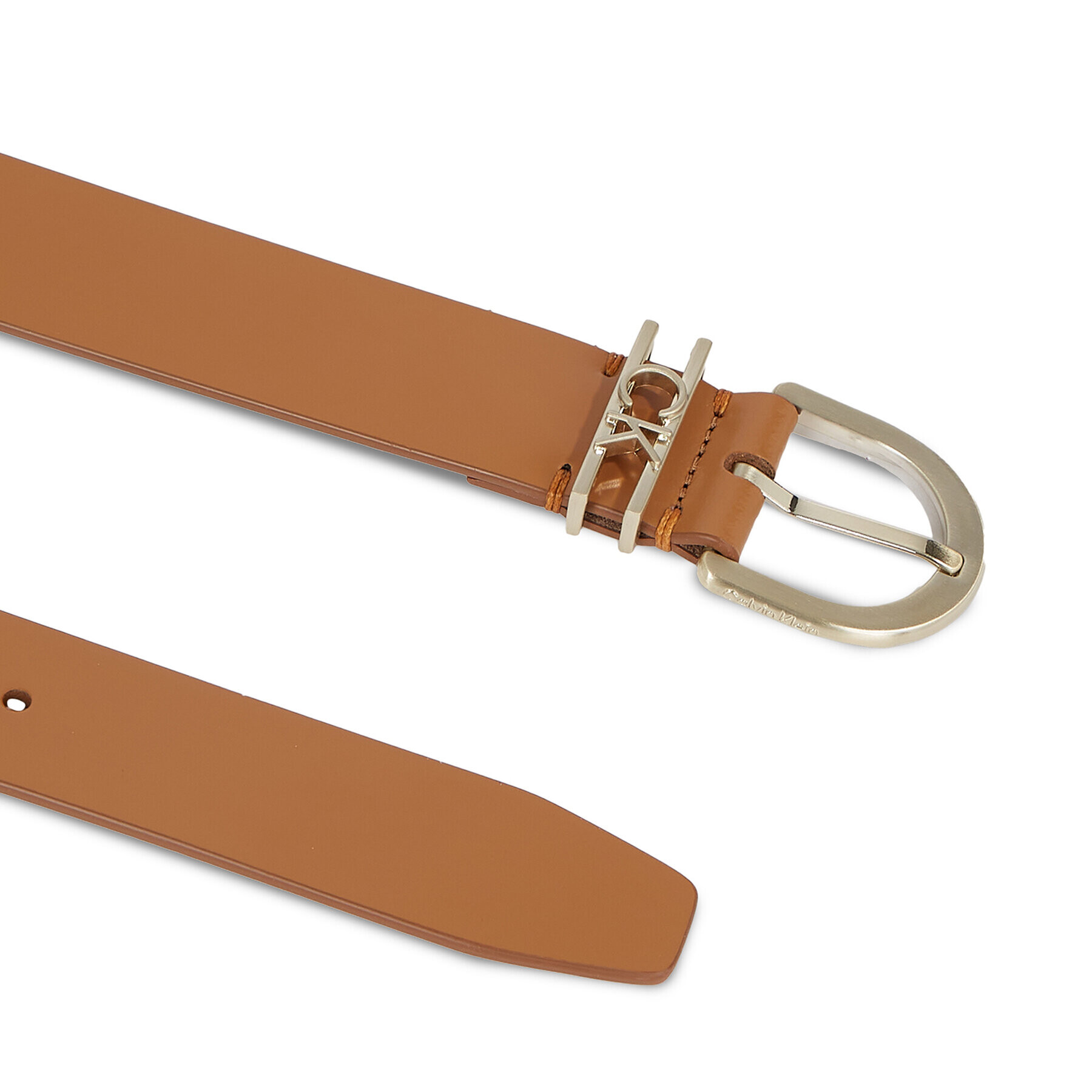 Calvin Klein Dámský pásek Ck Must Ck Loop Belt K60K610387 Hnědá - Pepit.cz