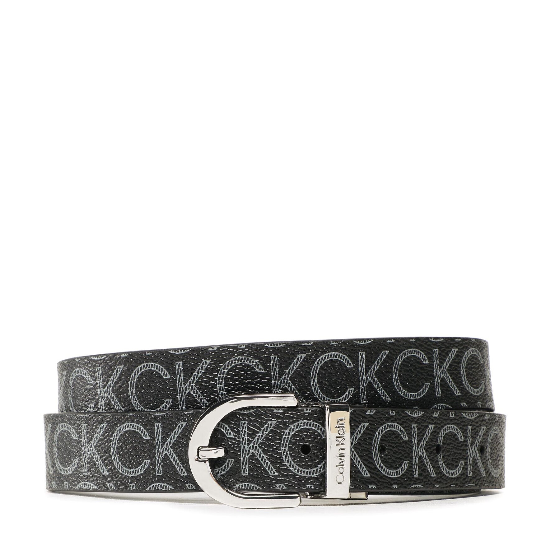 Calvin Klein Dámský pásek Ck Must Rd Buckle Rev 2.5 Belt K60K609981 Černá - Pepit.cz