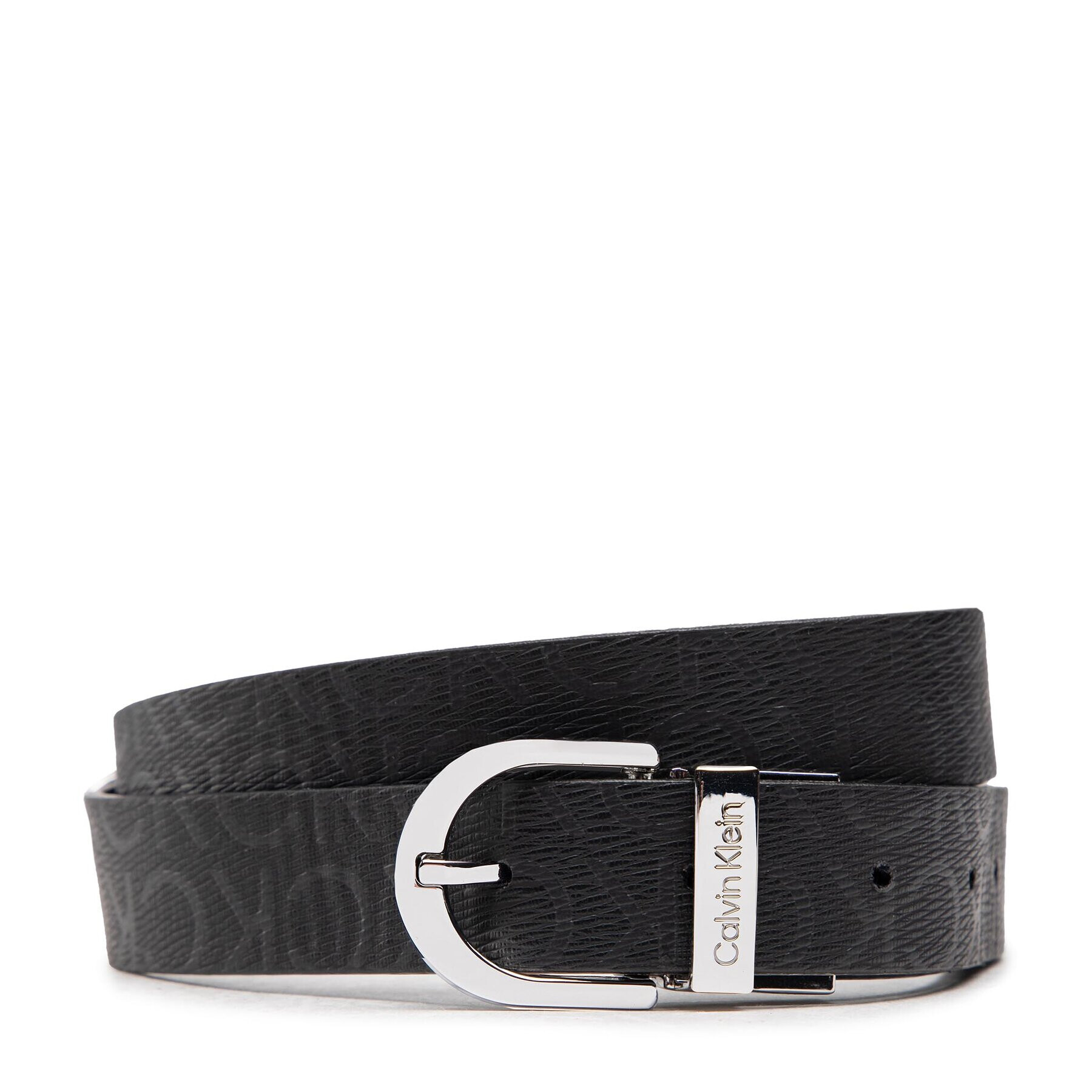 Calvin Klein Dámský pásek Ck Must Rd Buckle Rev 2.5Belt K60K609981 Černá - Pepit.cz