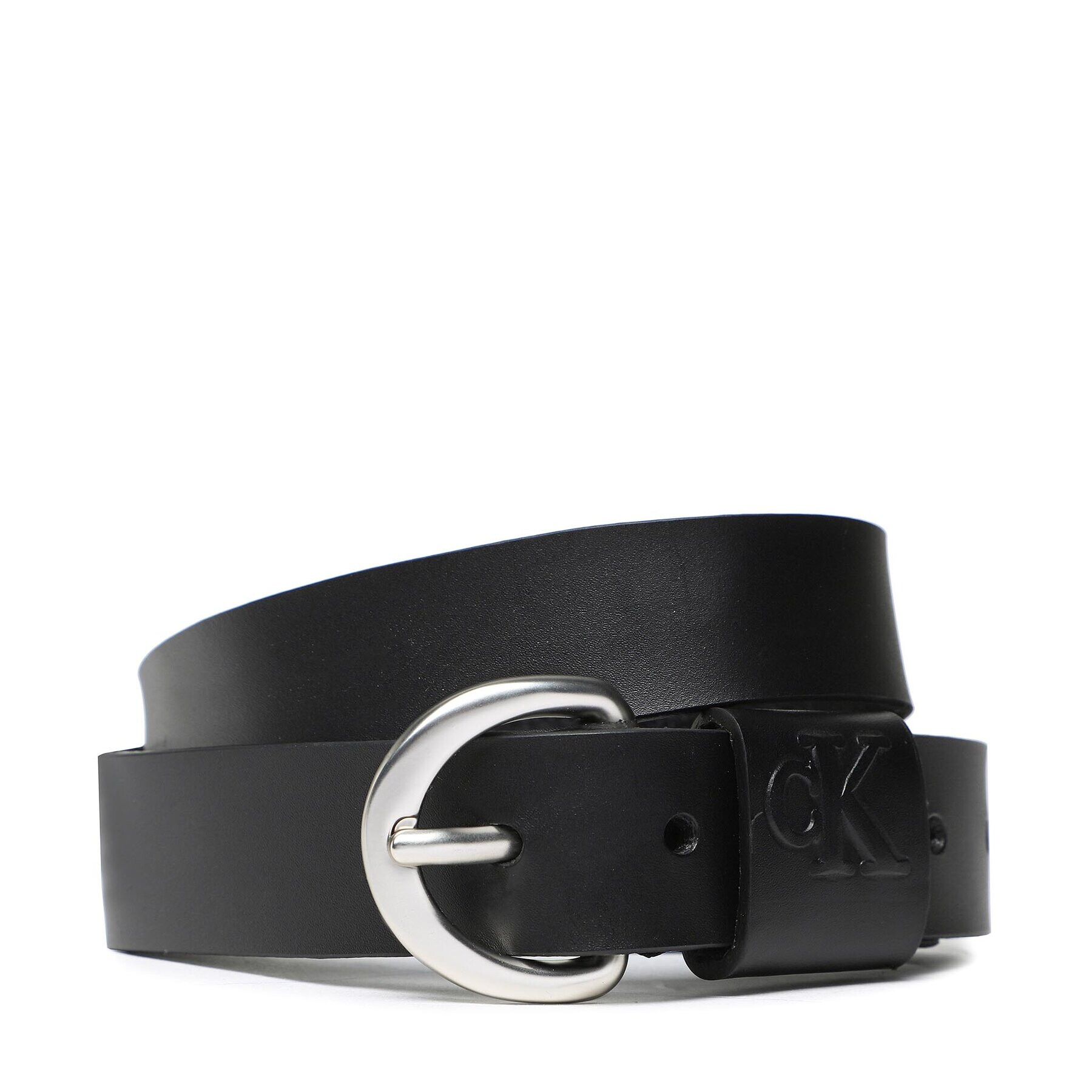 Calvin Klein Dámský pásek Classic Double Loop Belt 30mm K60K610362 Černá - Pepit.cz