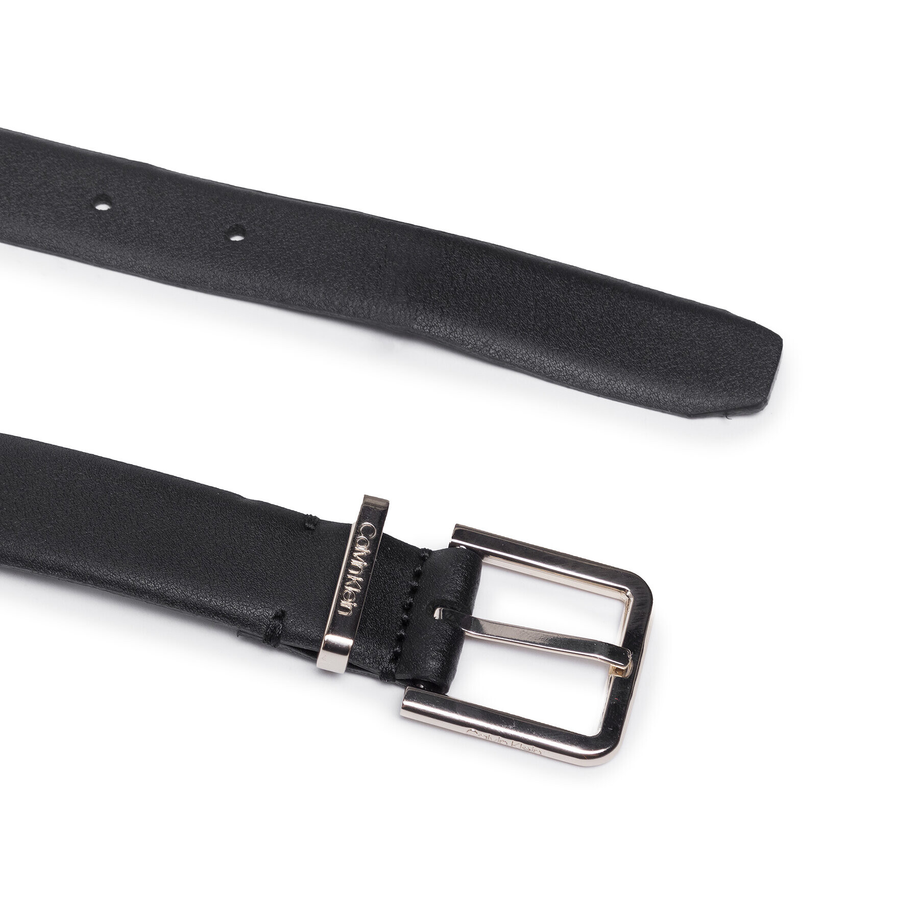 Calvin Klein Dámský pásek Metal Loop Belt 25 Mm K60K608200 Černá - Pepit.cz