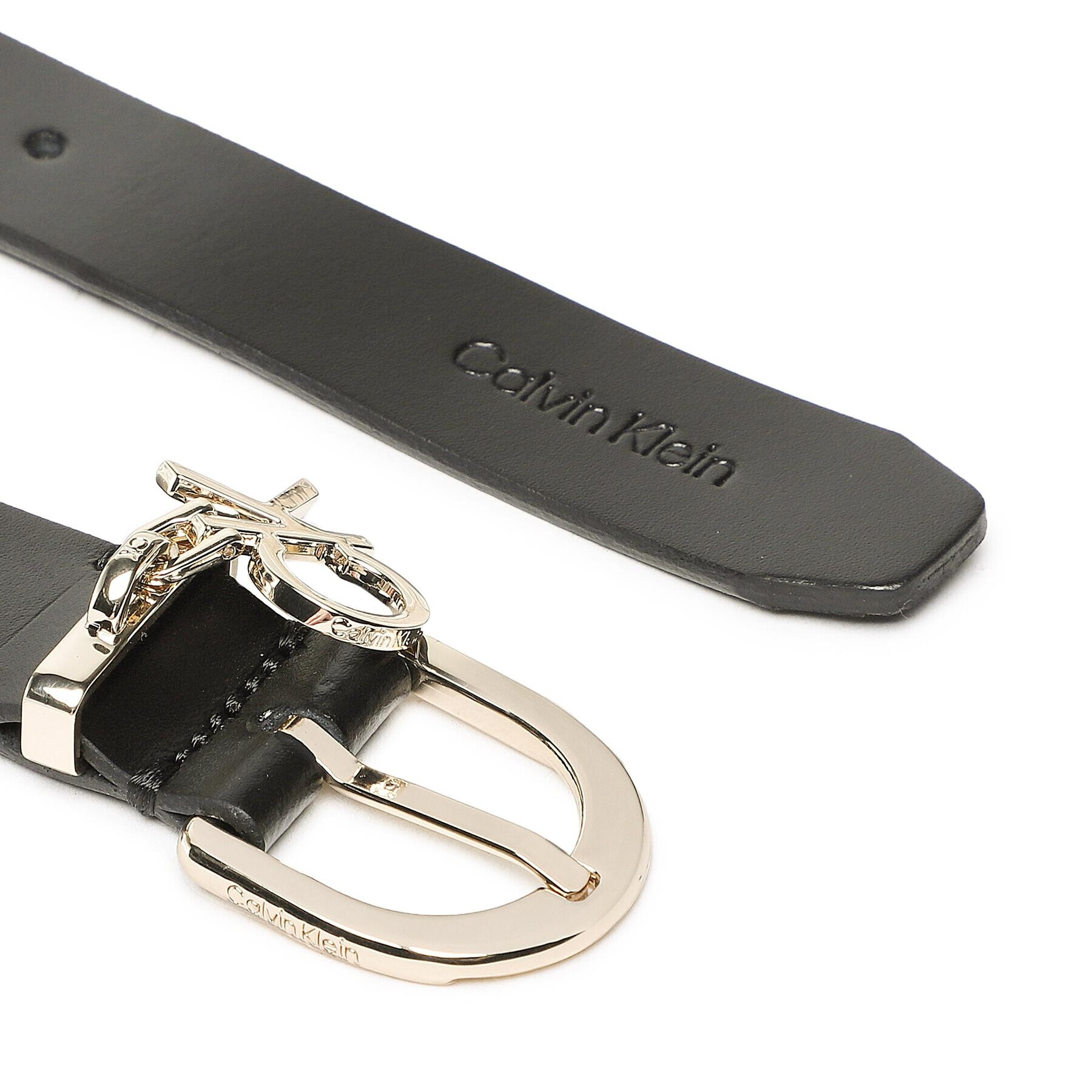 Calvin Klein Dámský pásek Re-Lock 25Mm Charm Belt K60K610015 Černá - Pepit.cz