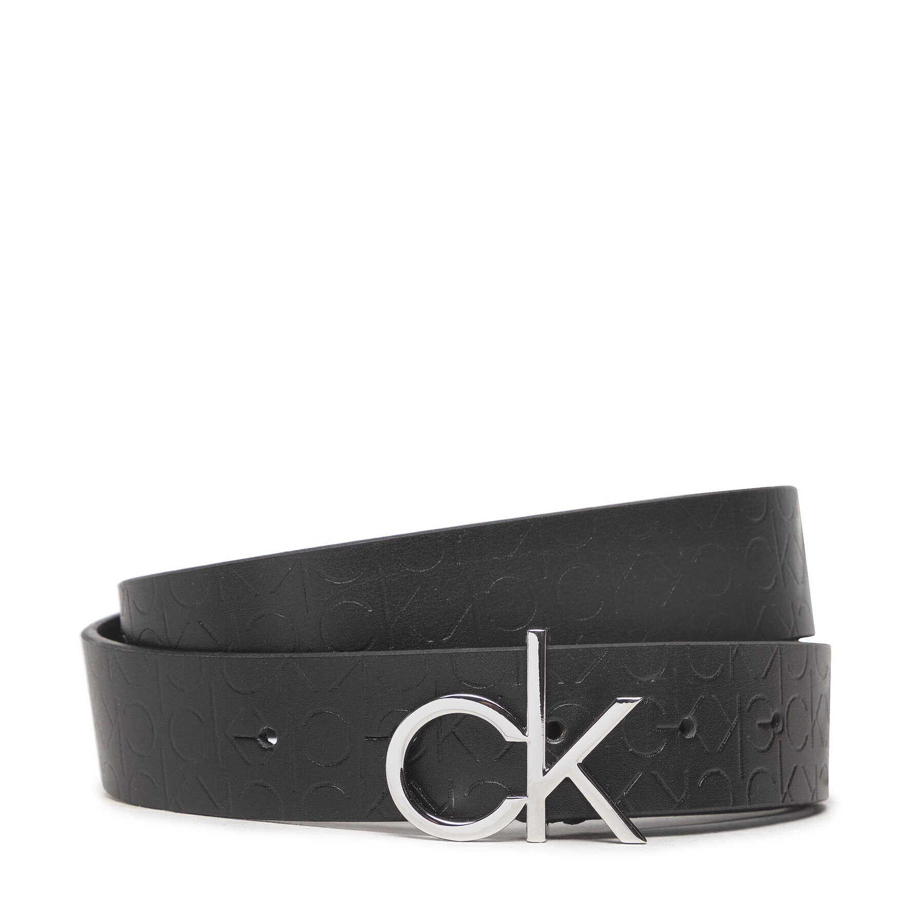 Calvin Klein Dámský pásek Re-Lock Belt 30Mm Embossed K60K608617 Černá - Pepit.cz