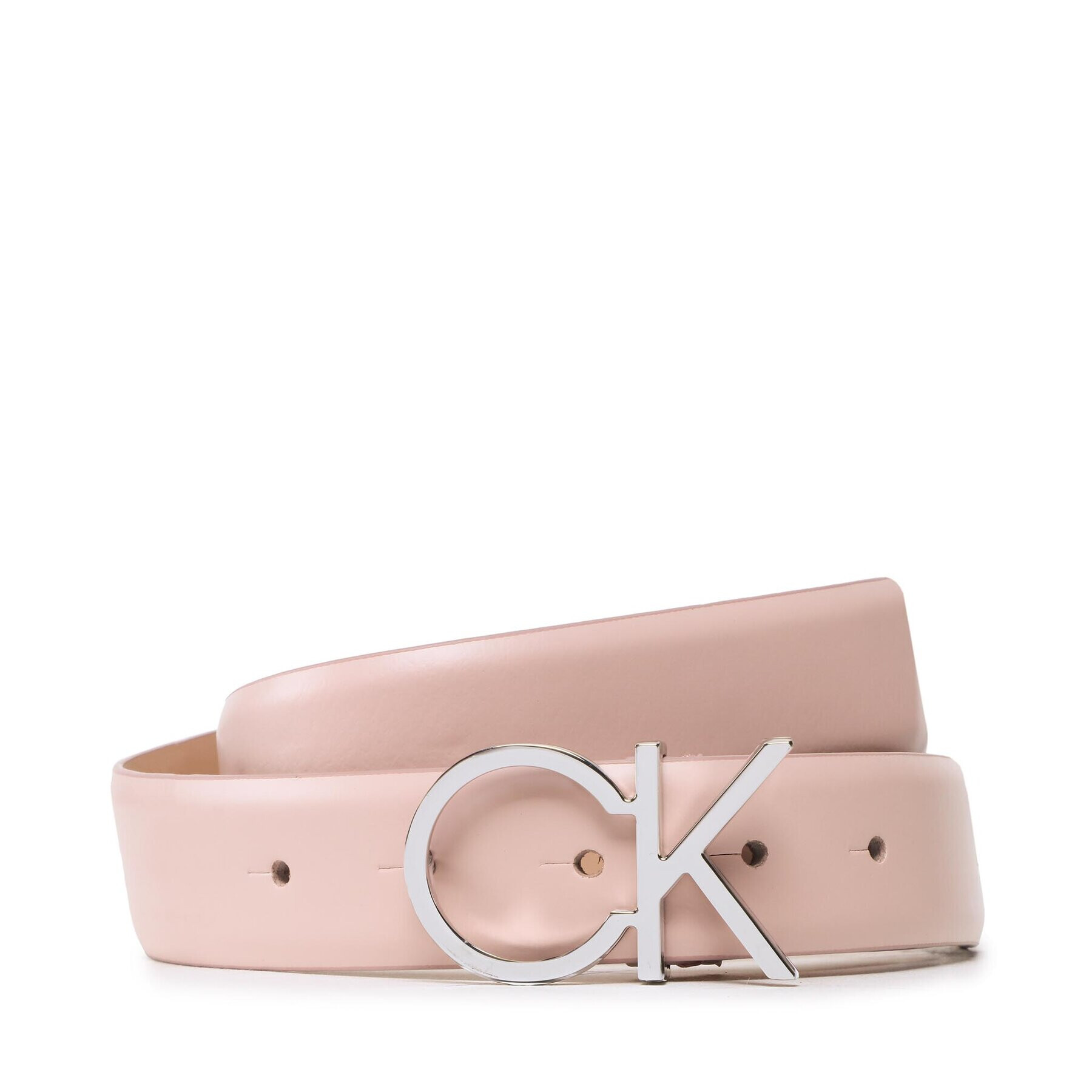 Calvin Klein Dámský pásek Re-Lock Ck Logo Belt 30MM K60K610157 Růžová - Pepit.cz