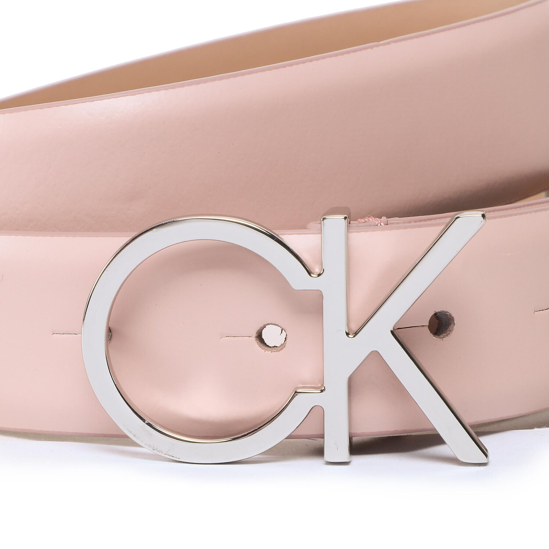 Calvin Klein Dámský pásek Re-Lock Ck Logo Belt 30MM K60K610157 Růžová - Pepit.cz