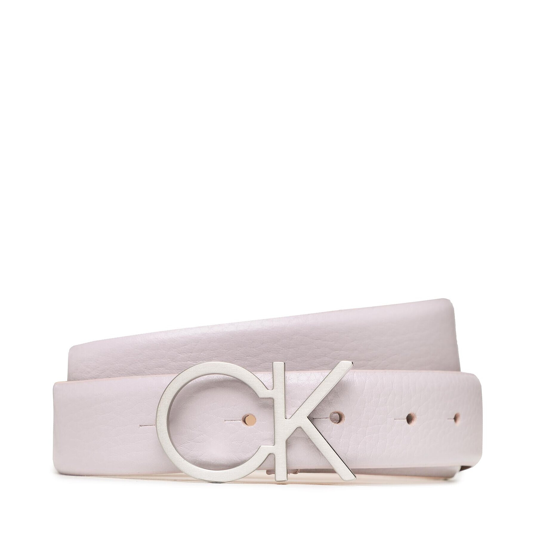 Calvin Klein Dámský pásek Re-Lock Ck logo Belt 30mm Pbl K60K610413 Fialová - Pepit.cz