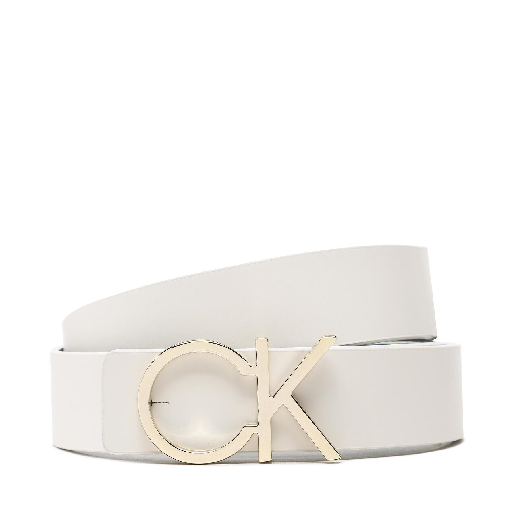 Calvin Klein Dámský pásek Re-Lock Ck Rev Belt 30mm K60K610156 Bílá - Pepit.cz