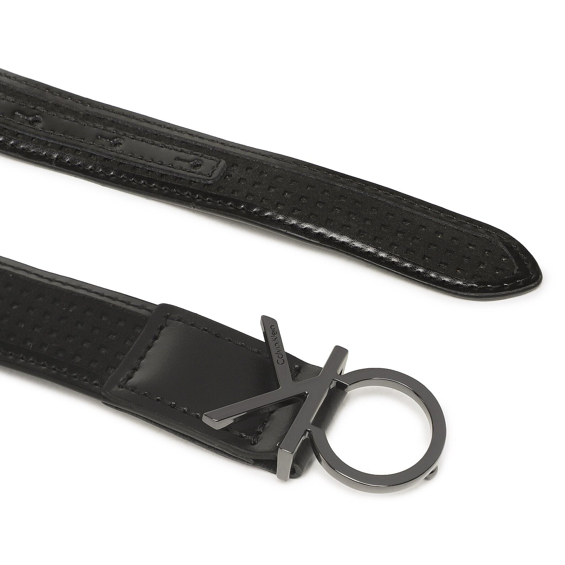 Calvin Klein Dámský pásek Re-Lock Insert 3 Cm Perf Belt K60K610497 Černá - Pepit.cz