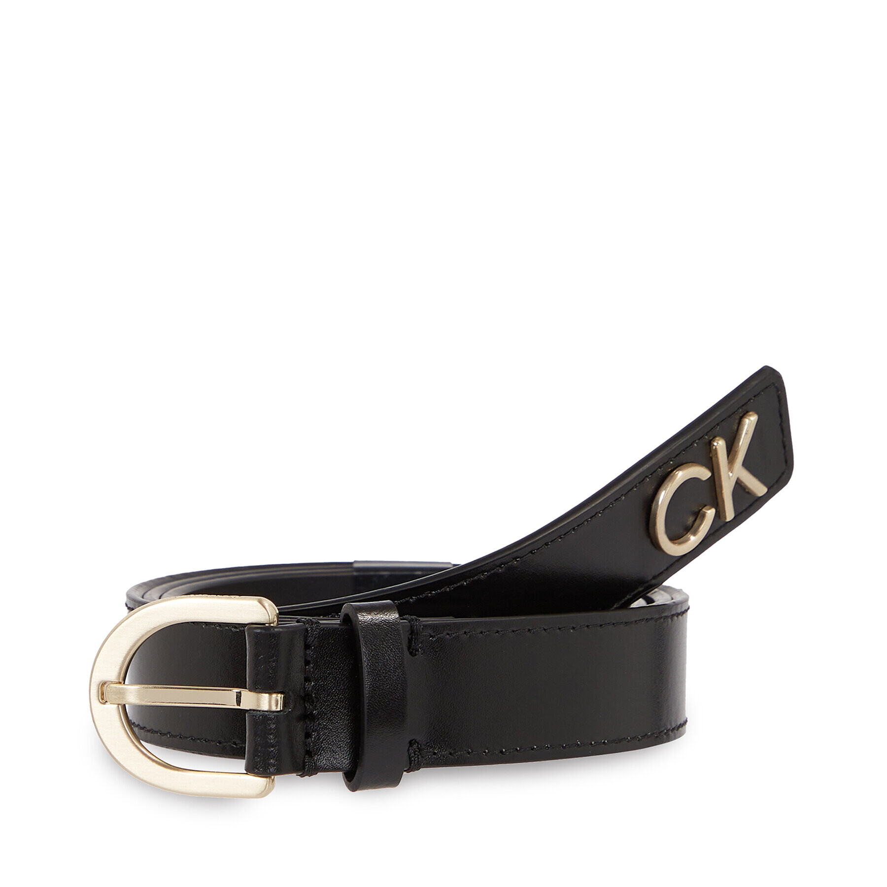 Calvin Klein Dámský pásek Re-Lock Rnd Bckl Blt W/Tip K60K611103 Černá - Pepit.cz