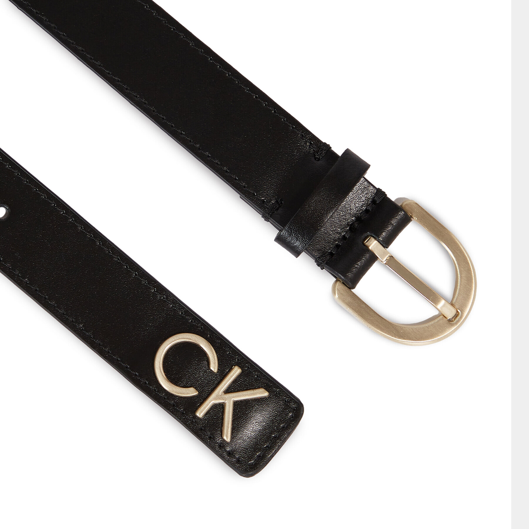 Calvin Klein Dámský pásek Re-Lock Rnd Bckl Blt W/Tip K60K611103 Černá - Pepit.cz