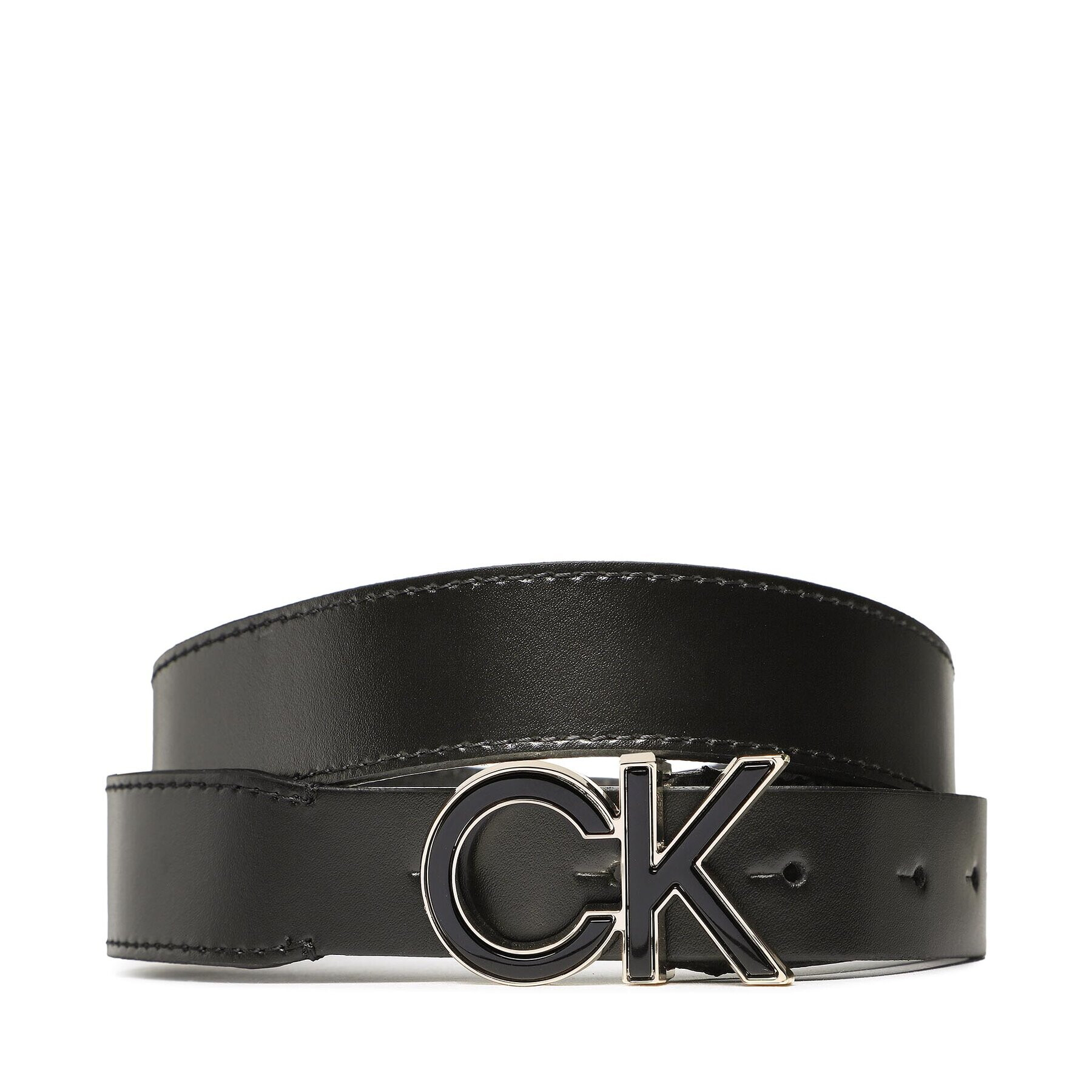 Calvin Klein Dámský pásek Re-Lock Saff Ck 3Cm Belt K60K609980 Černá - Pepit.cz