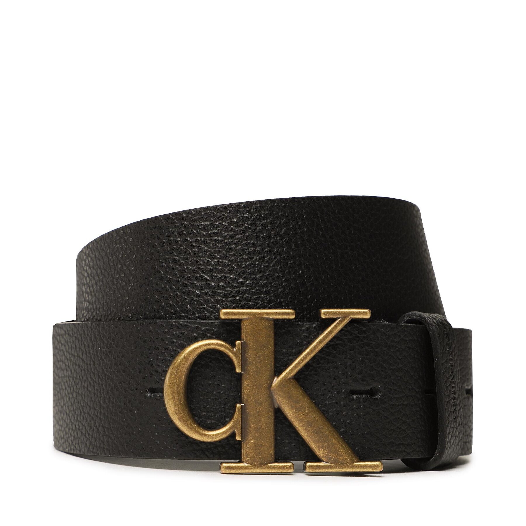 Calvin Klein Dámský pásek Round Mono Lthr Belt 35Mm K60K610896 Černá - Pepit.cz