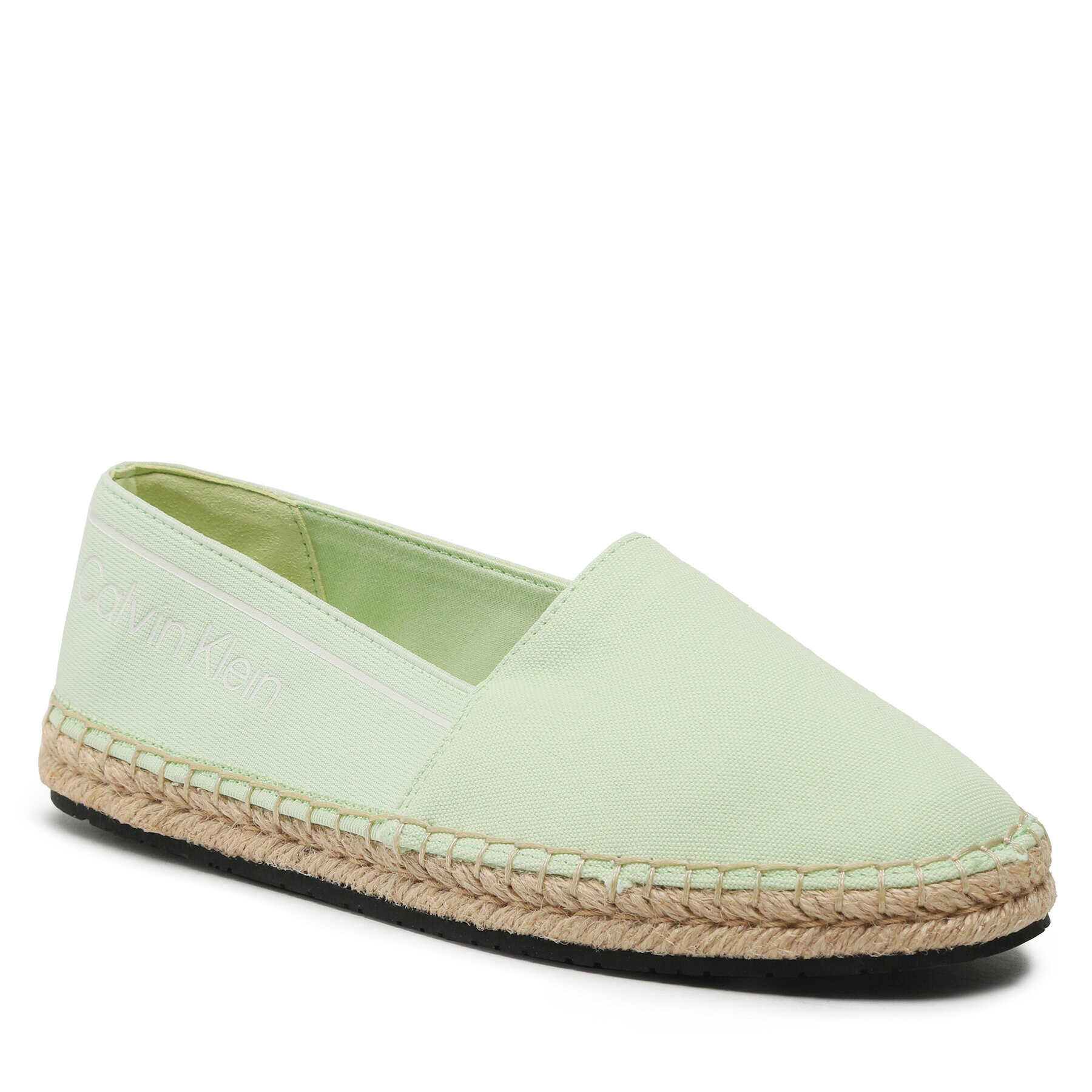 Calvin Klein Espadrilky Esapdrille He-Canvas HW0HW01546 Zelená - Pepit.cz