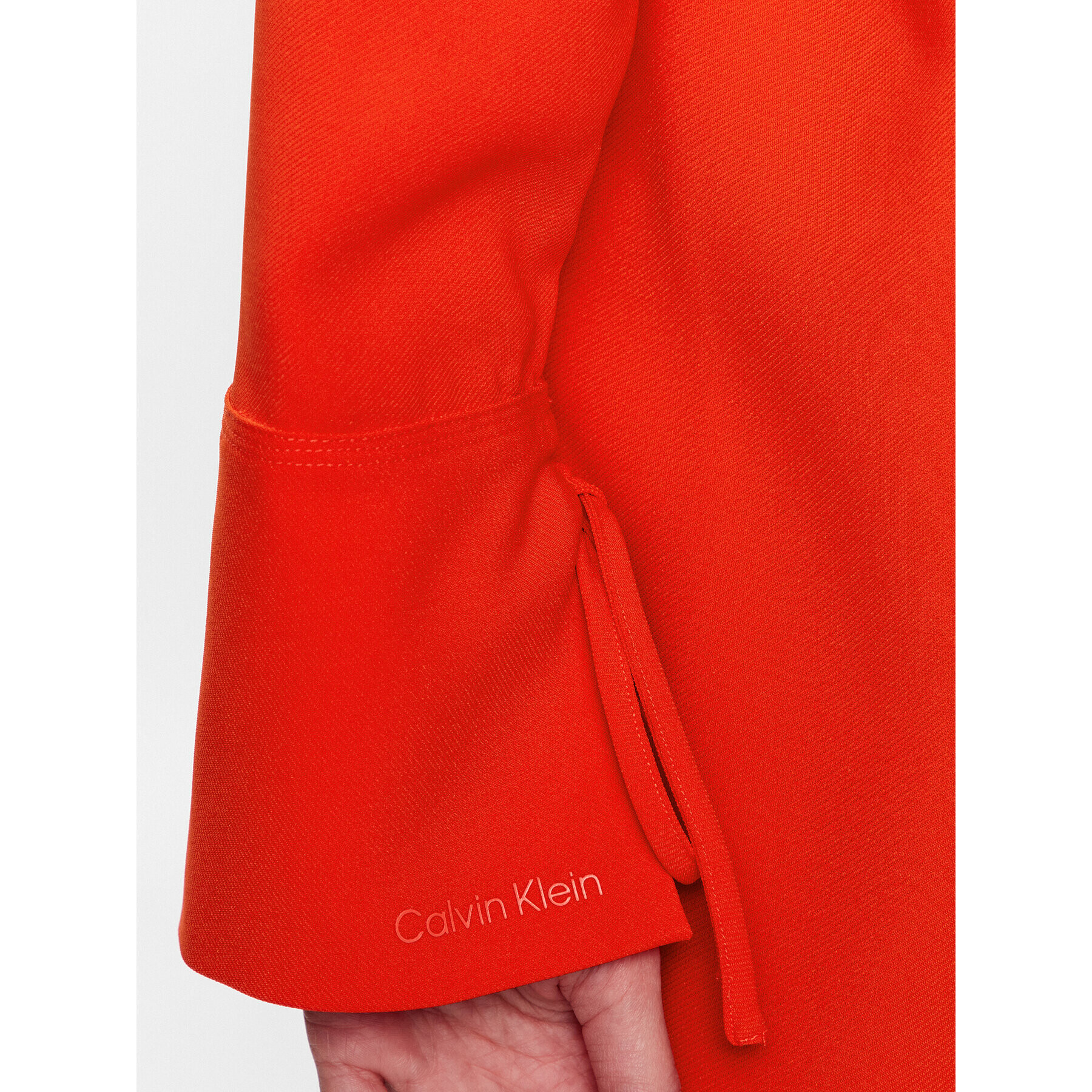 Calvin Klein Halenka K20K205688 Oranžová Regular Fit - Pepit.cz