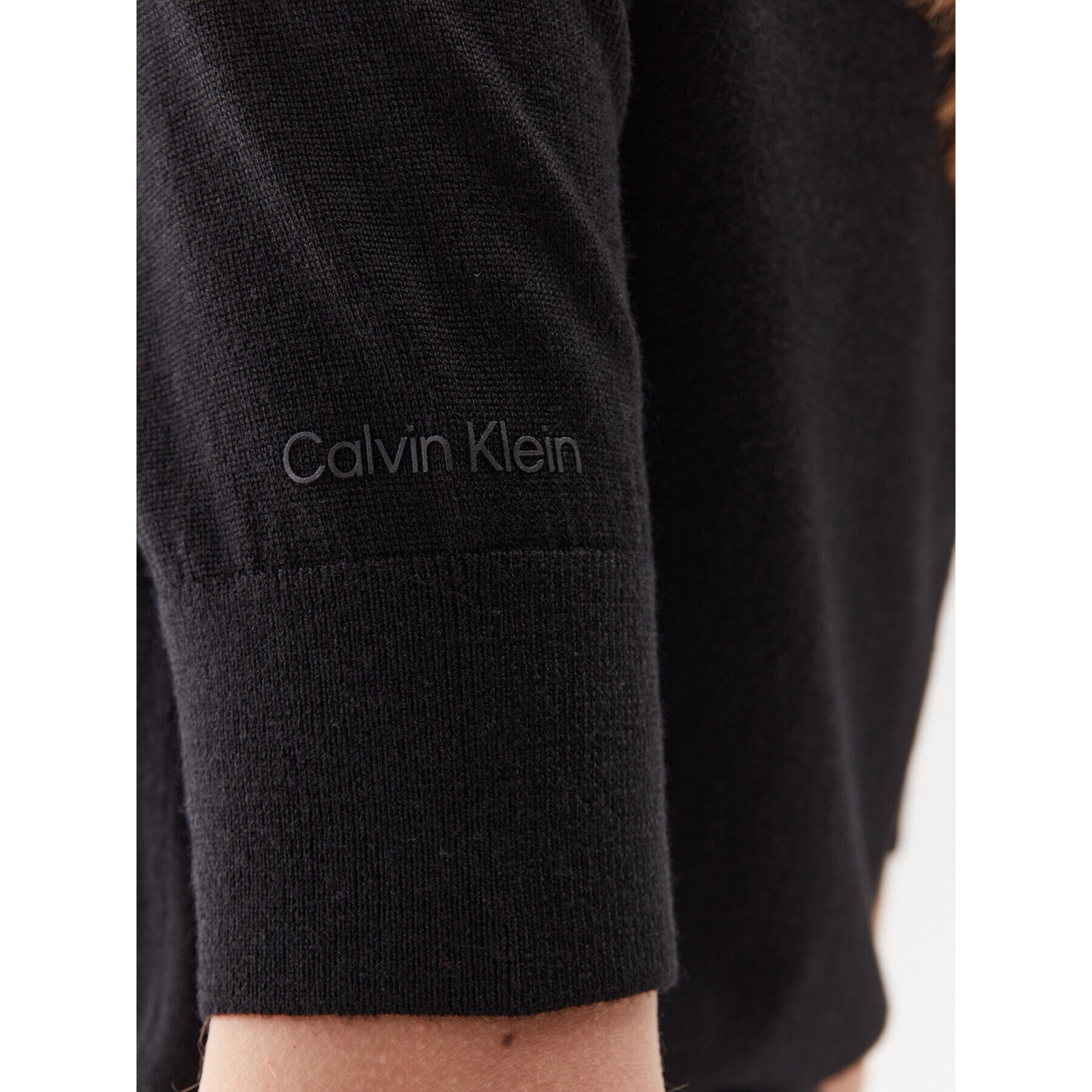 Calvin Klein Halenka K20K205735 Černá Slim Fit - Pepit.cz